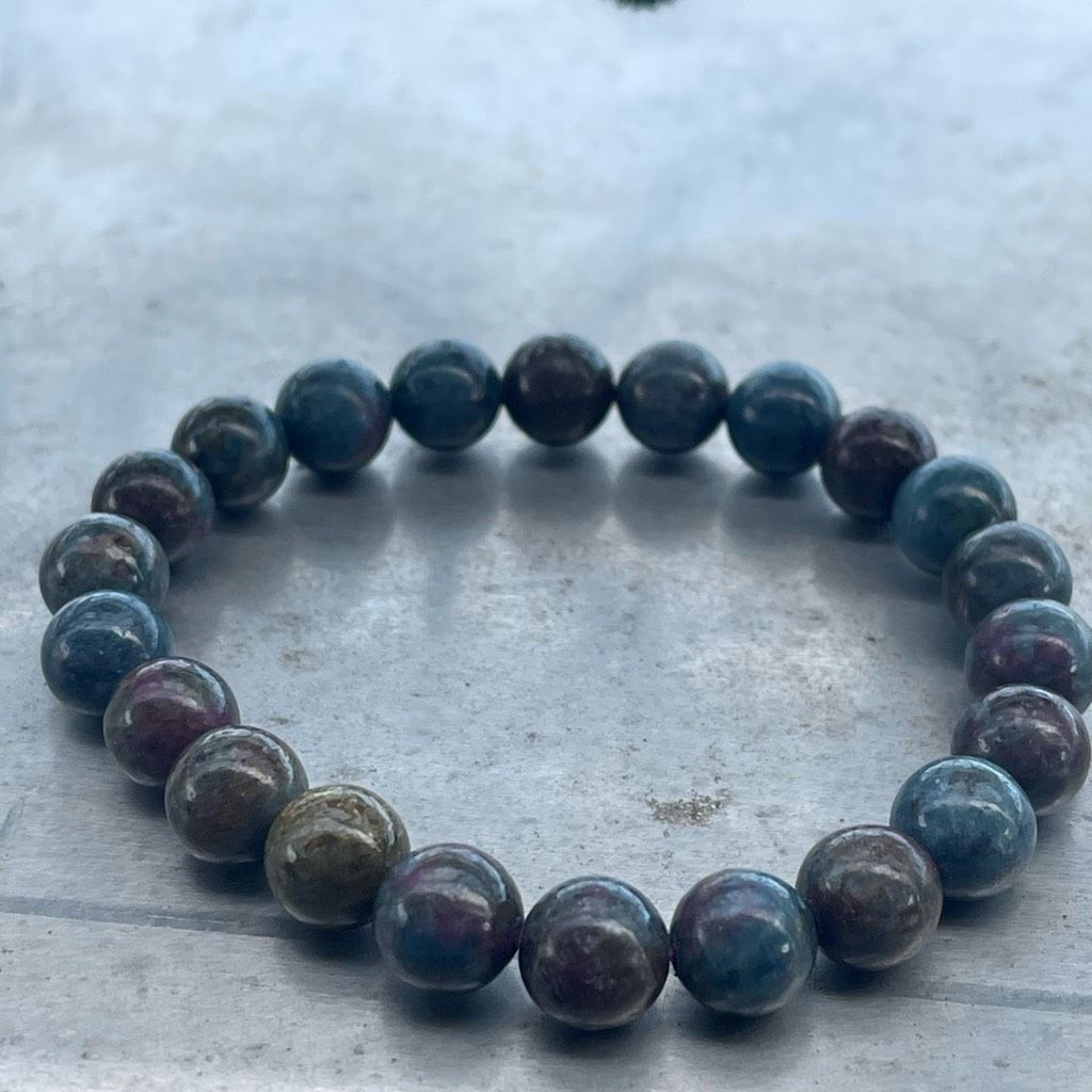 Other Ruby in Fuchsite beaded bracelet 6.75” crystal healing emoti Size ONE SIZE - 9 Thumbnail