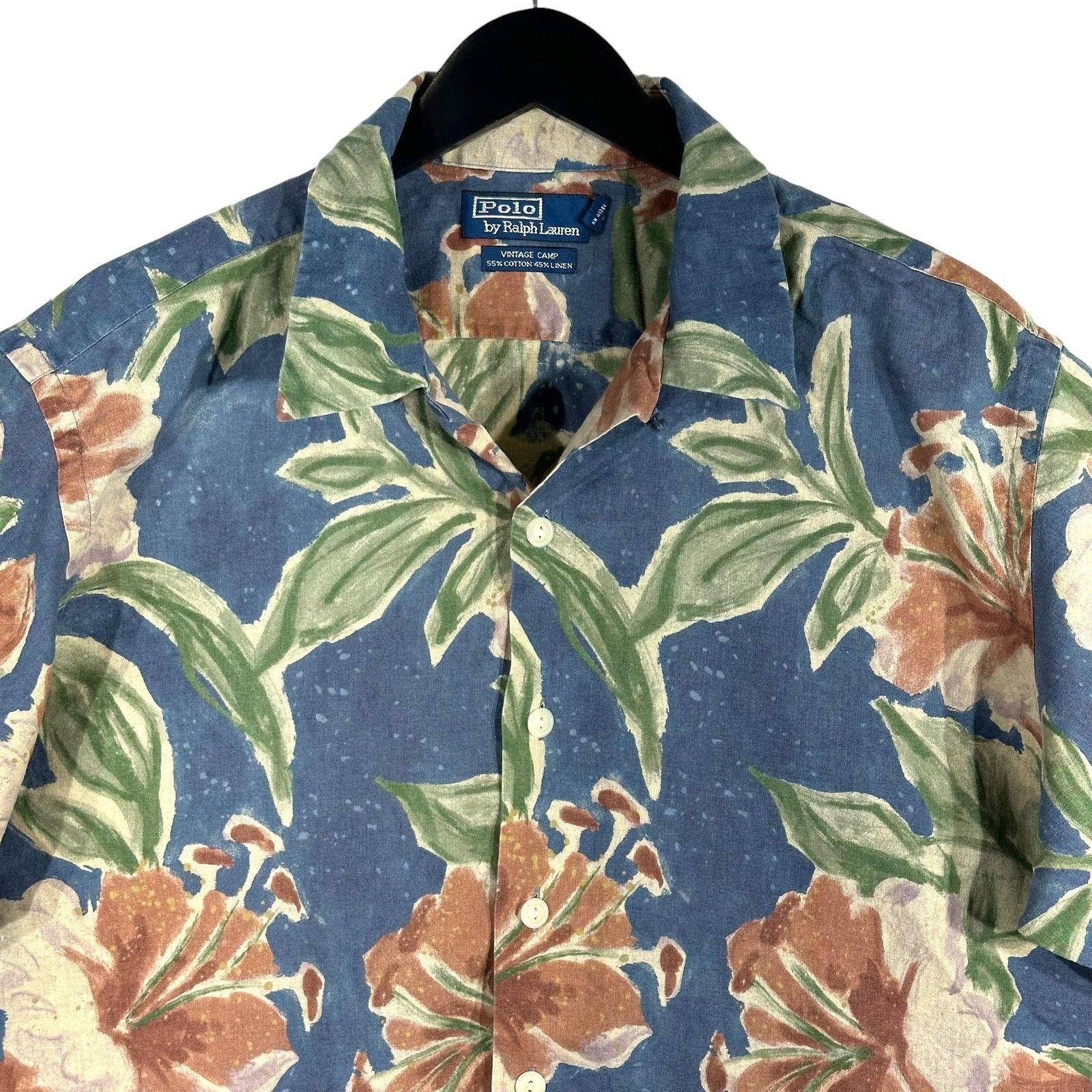 Polo Ralph Lauren Polo Ralph Lauren Floral Button Down Size US XL / EU 56 / 4 - 2 Thumbnail