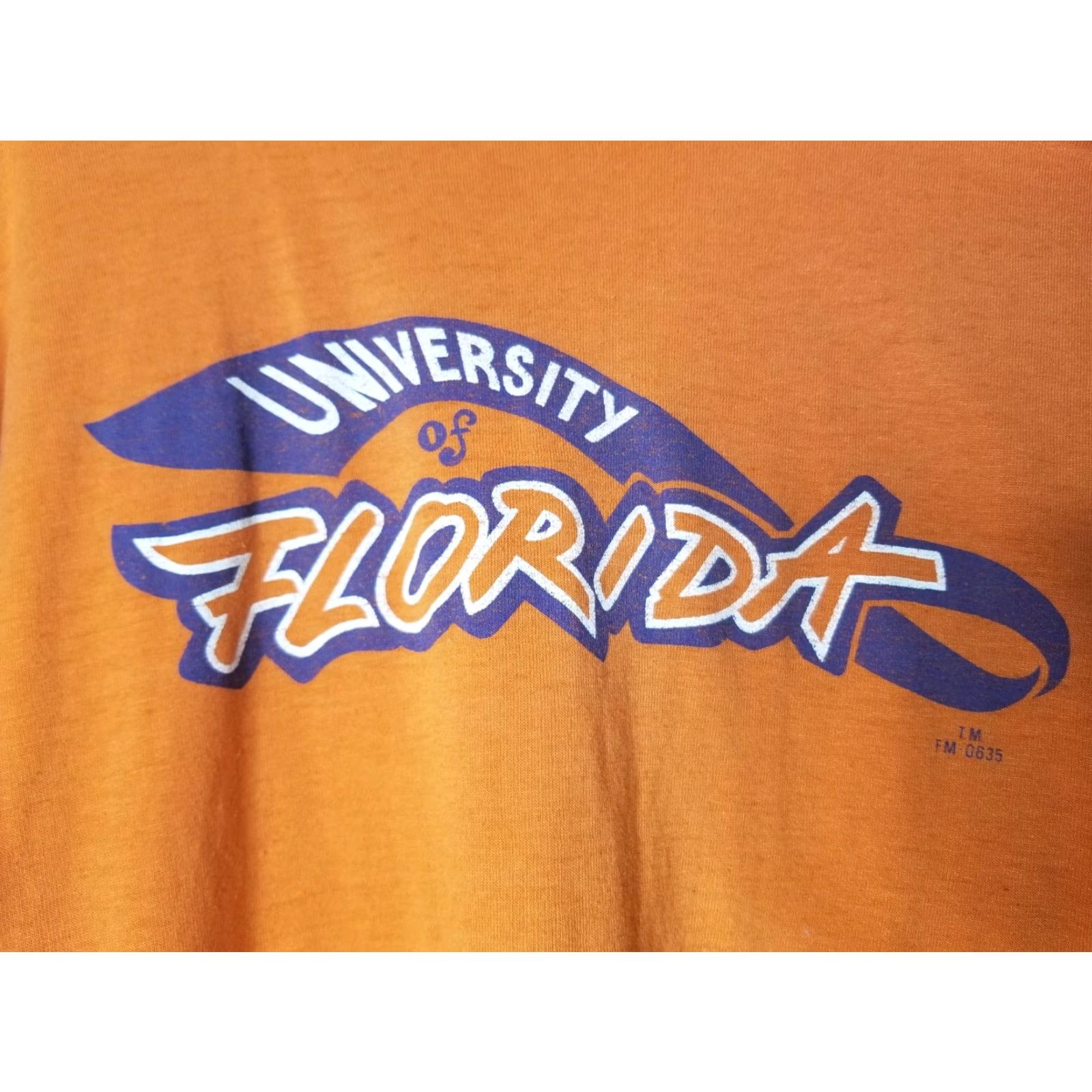 Vintage Vintage Mens L University of Florida Gators -Orange T-Shirt Size US L / EU 52-54 / 3 - 2 Thumbnail