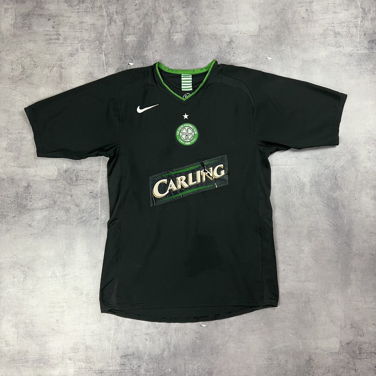 Other Rare! Celtic Nike Vintage Soccer Jersey Shirt 00s Away Size US S / EU 44-46 / 1 - 2 Thumbnail