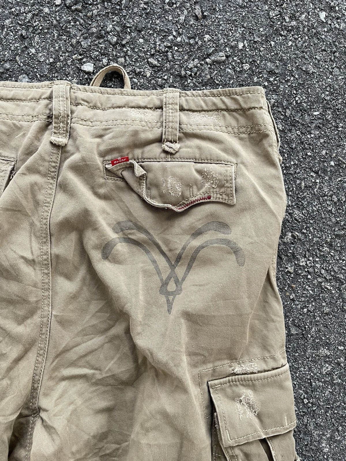 Japanese Brand × Vintage Levis Khakis Cargo Pant Size US 34 / EU 50 - 4 Thumbnail