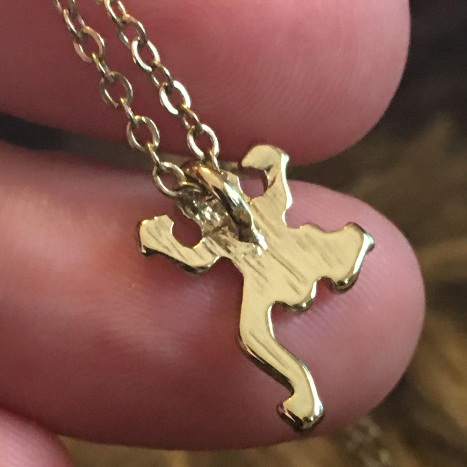Jewelry Charming Charlie gold tone frog pendant on chain Size ONE SIZE - 7 Thumbnail