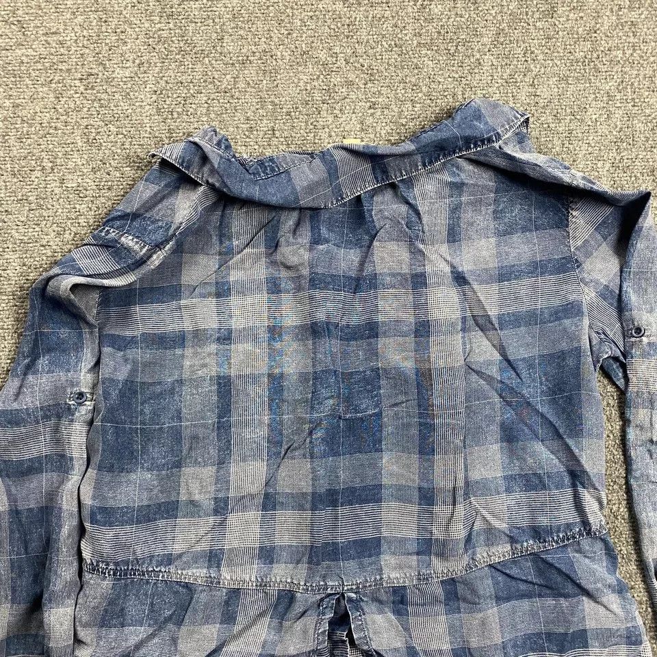 Other Cloth & Stone Top Womens Small Blue Window Pane Check Size S / US 4 / IT 40 - 5 Thumbnail
