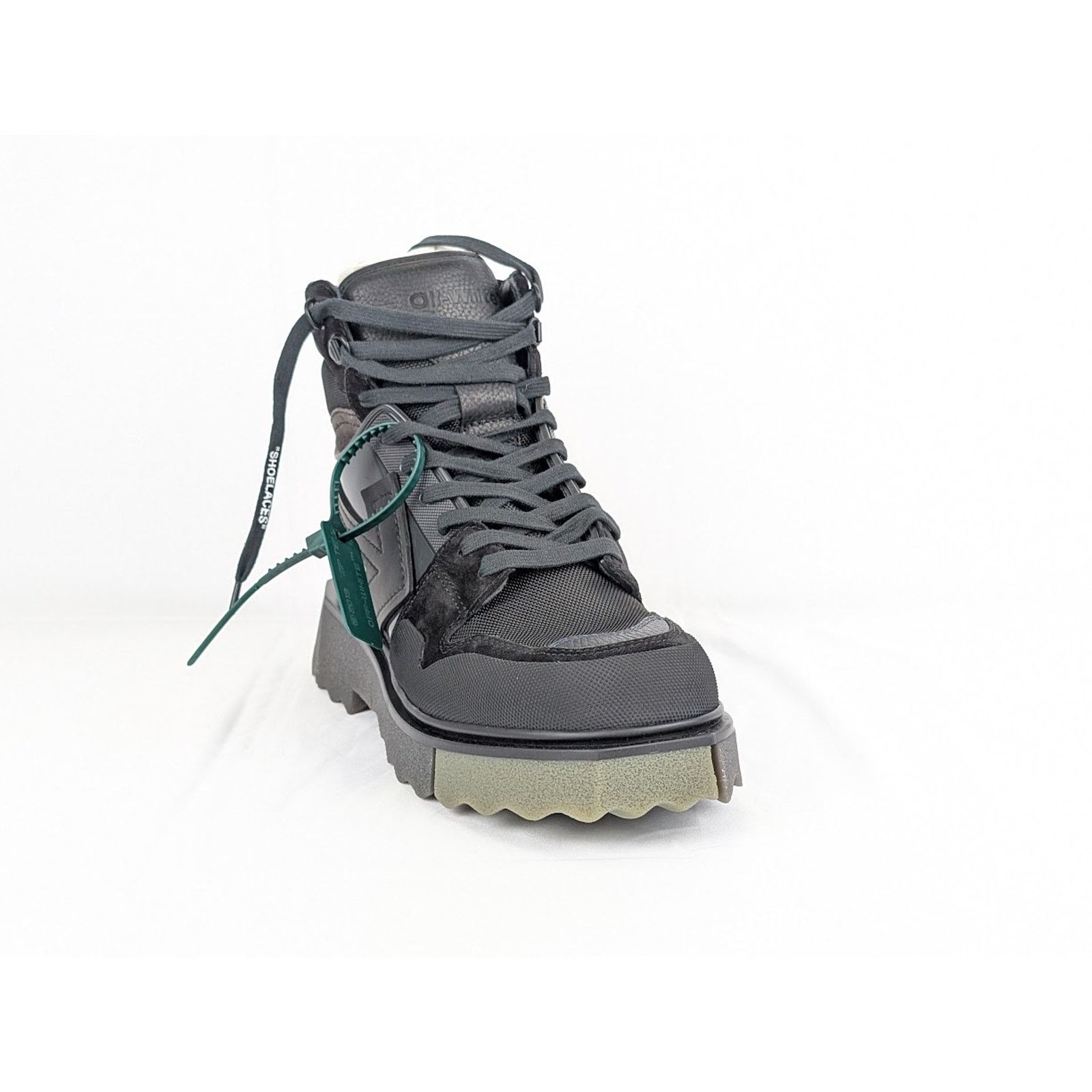 Off-White o1rshd1 Hiking Sponge Sneakers in Black / Khaki Size US 9 / EU 42 - 6 Thumbnail
