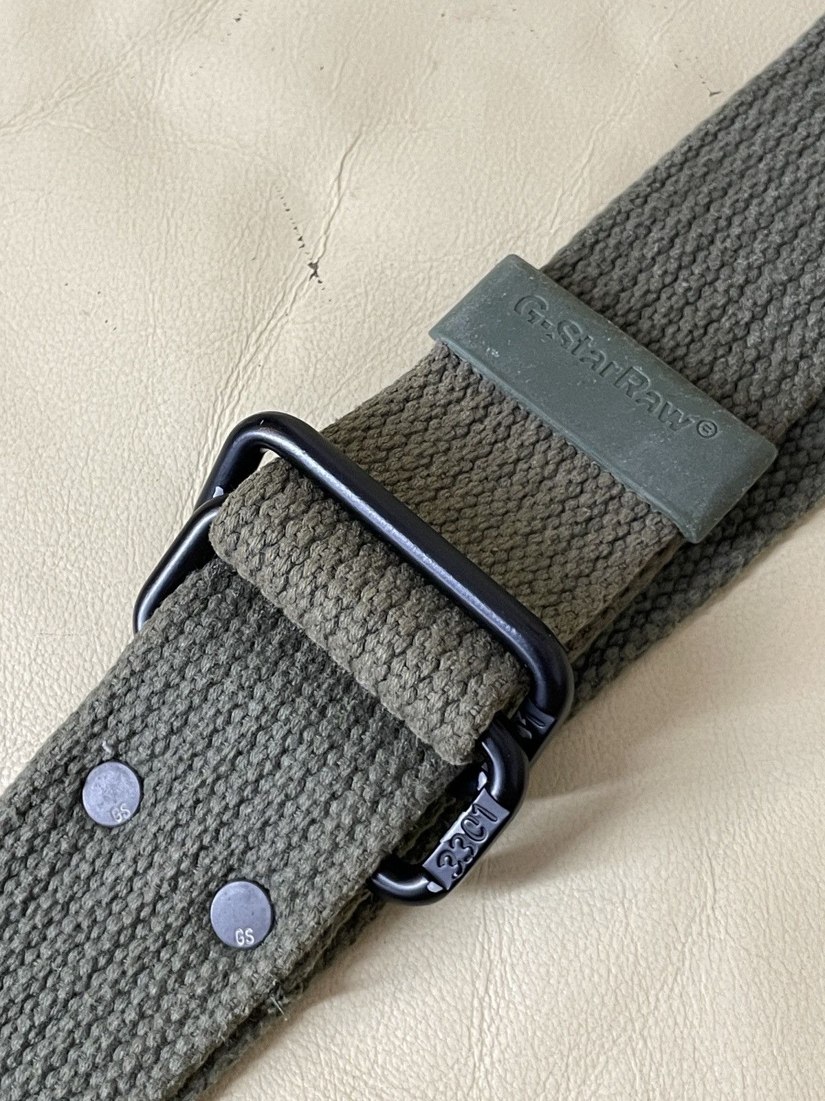 G-Star G Star Raw Olive Green Tactical Belt one size Size ONE SIZE - 10 Thumbnail