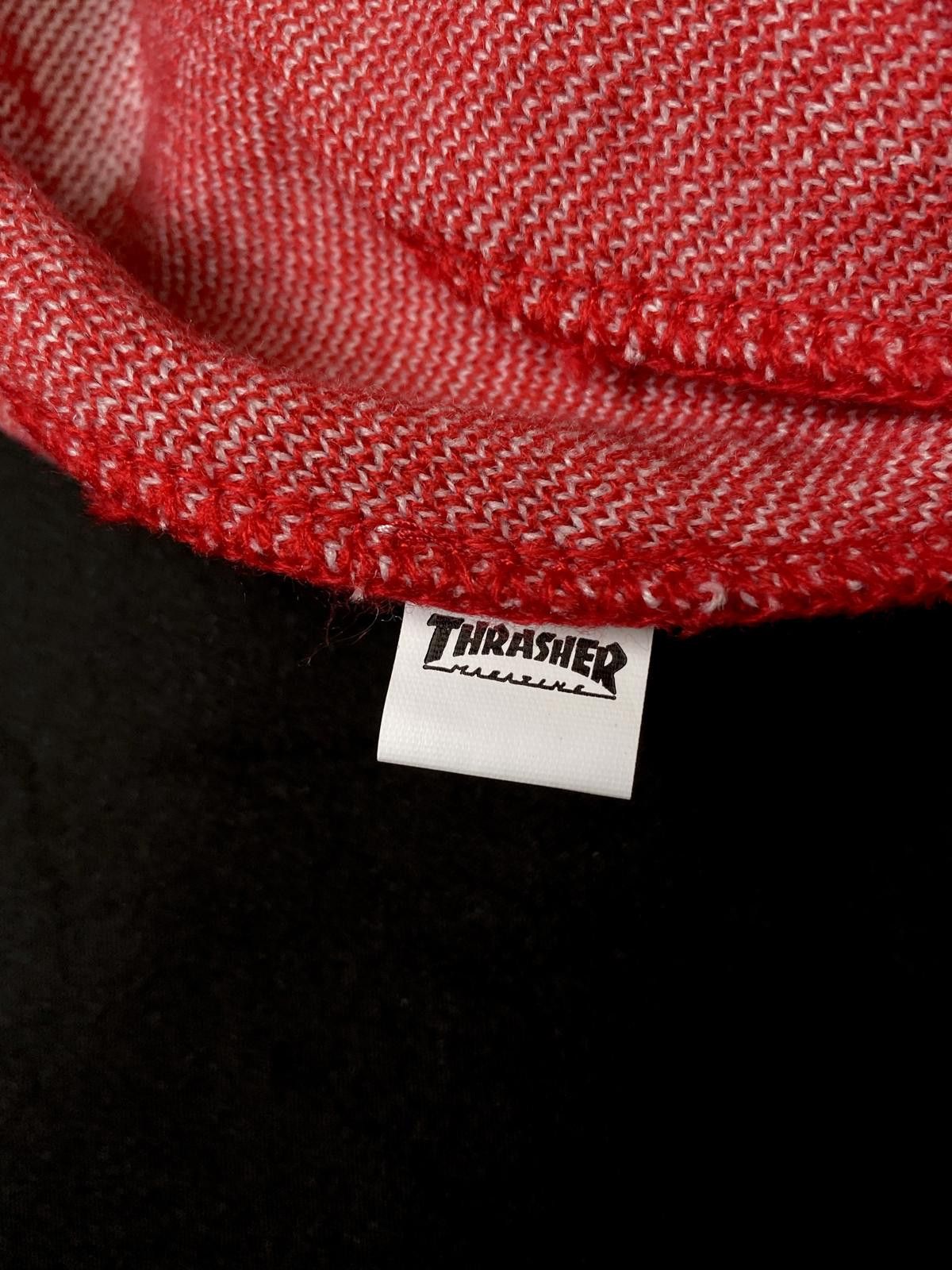 Thrasher Rare Thrasher Magazine Classic Logo No Cuff Knit Beanie Hats Size ONE SIZE - 8 Thumbnail