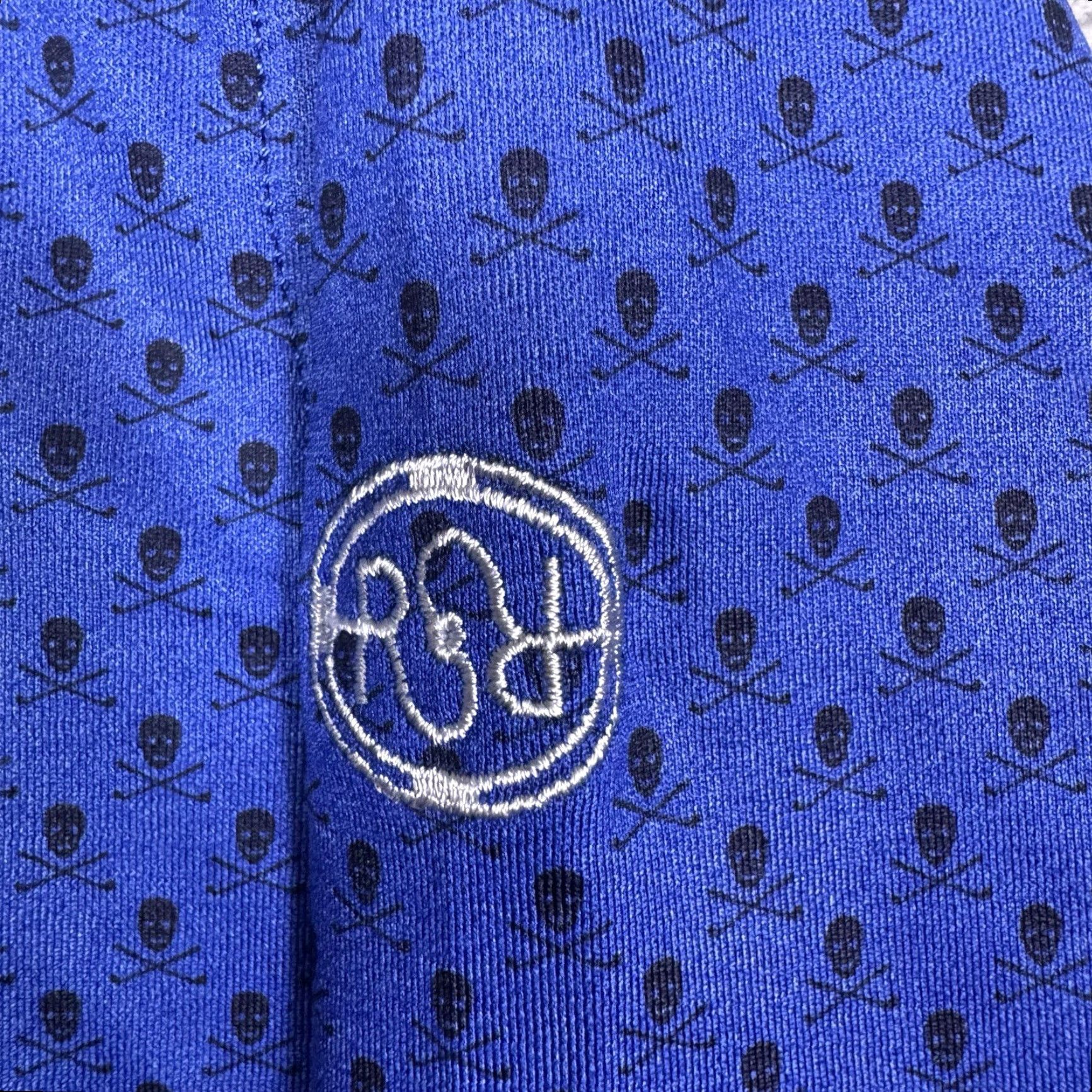 Peter Millar Peter Millar Perth Jacket Mens L 1/4 Zip Pullover Geometric Blue Size US L / EU 52-54 / 3 - 4 Thumbnail