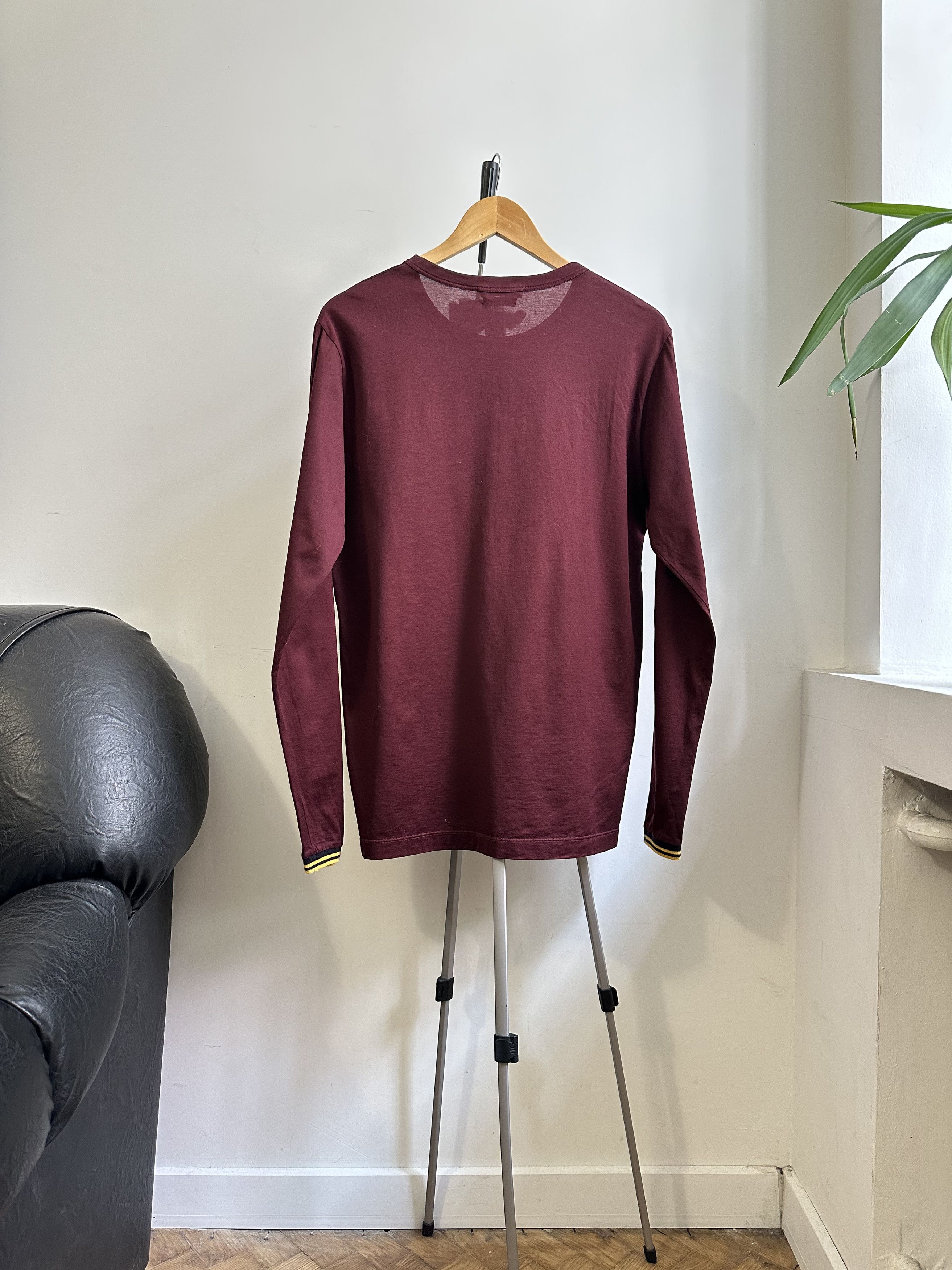 Marni Marni Burgundi Long Sleeve Made In Italy Size US M / EU 48-50 / 2 - 3 Thumbnail