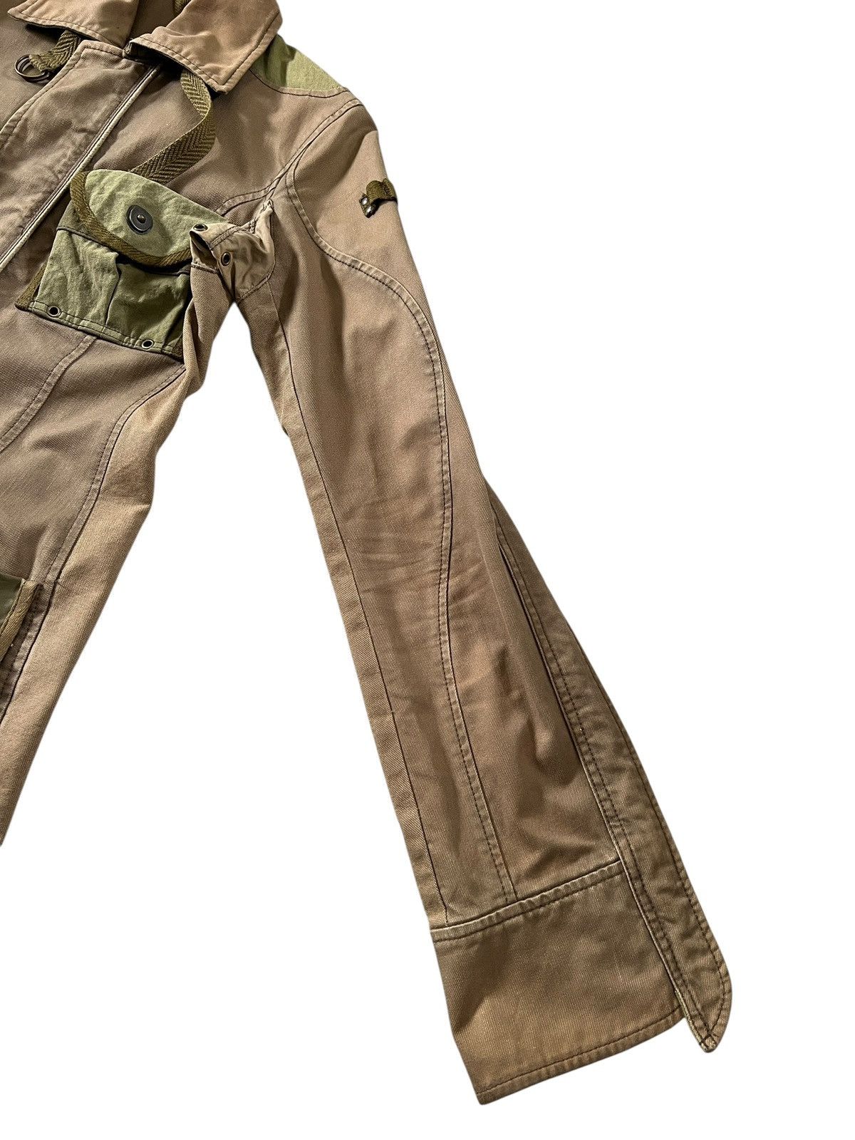Le Grande Bleu (L.G.B.) Vintage 1990s LGB Military Cargo Jacket Size US XS / EU 42 / 0 - 14 Thumbnail