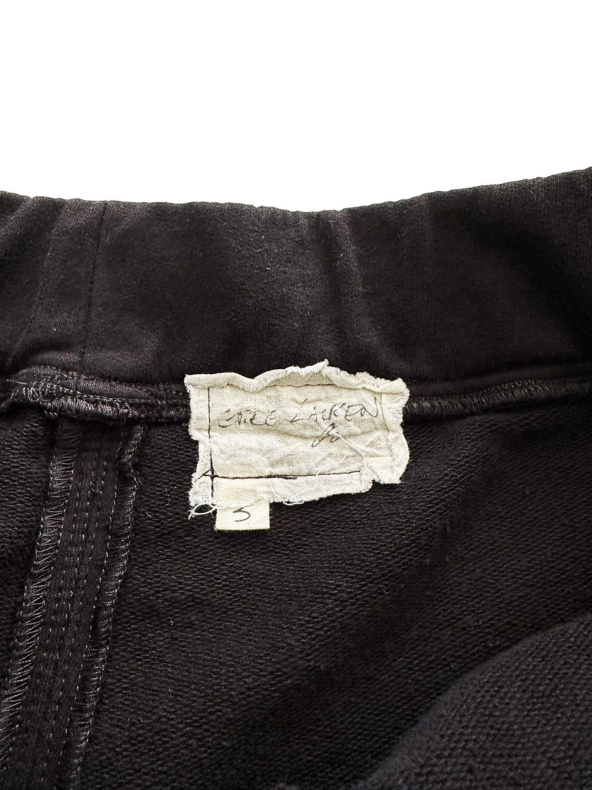Greg Lauren Sz3 Black Fleece Twill New Sweat Size US 34 / EU 50 - 6 Thumbnail