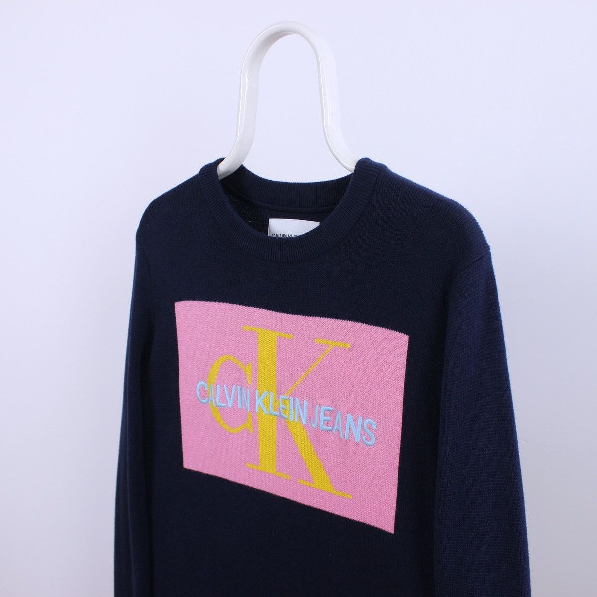 Calvin Klein Calvin Klein Jeans Knitwear Big Logo Size S / US 4 / IT 40 - 1 Thumbnail