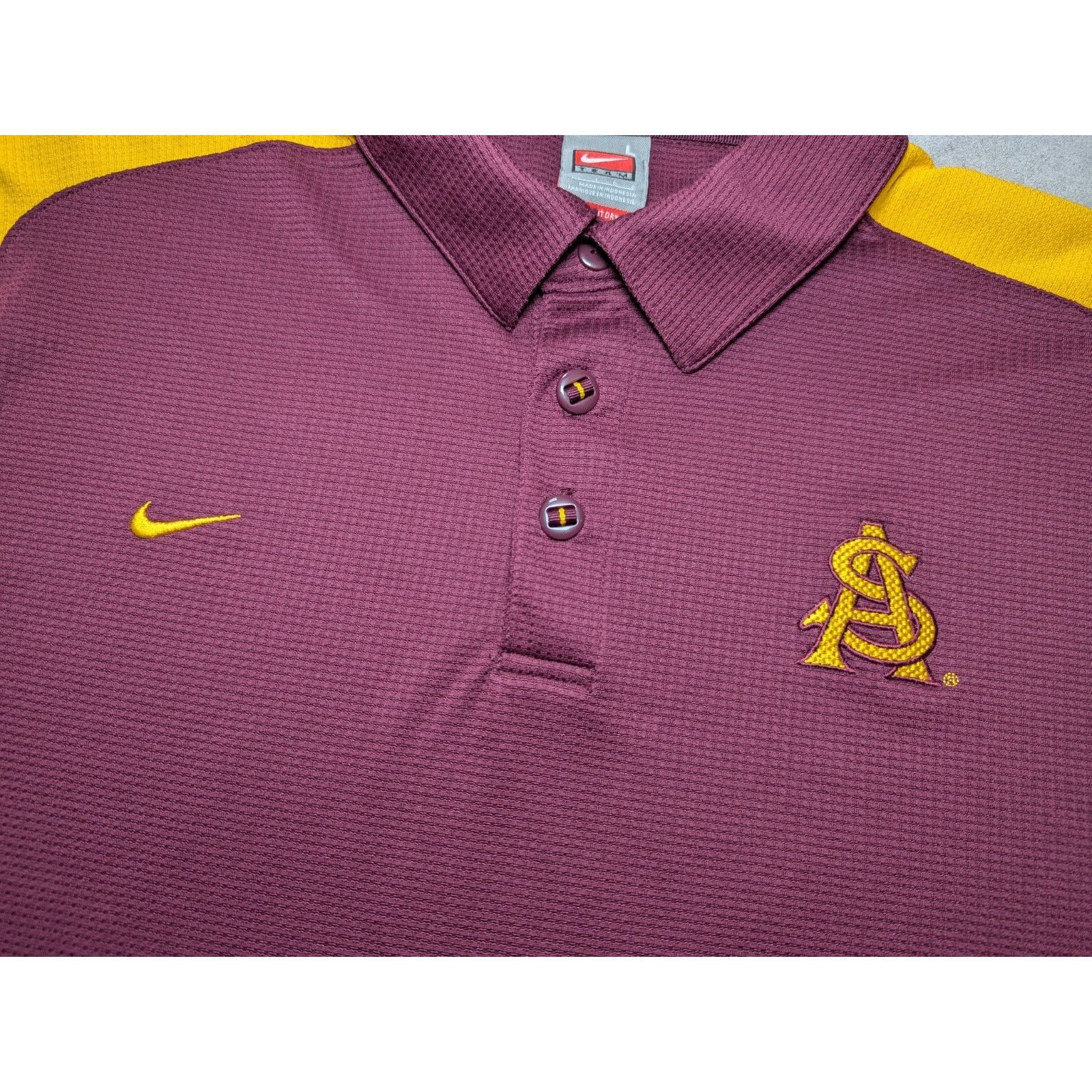 Nike Vintage Nike Men's Large Arizona State Sun Devils FitDry Size US L / EU 52-54 / 3 - 5 Thumbnail
