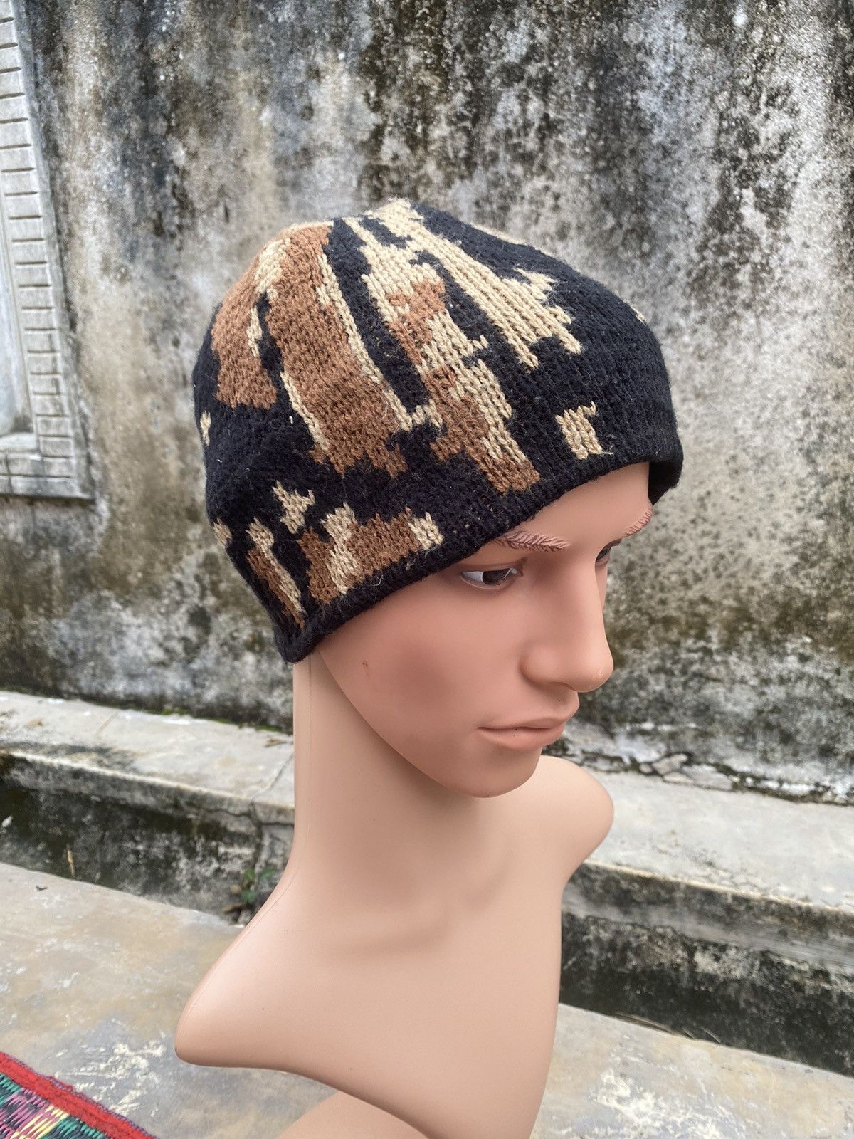 Stussy Vintage Stussy Old Gold Made In Usa Beanie Hat Size ONE SIZE - 2 Thumbnail