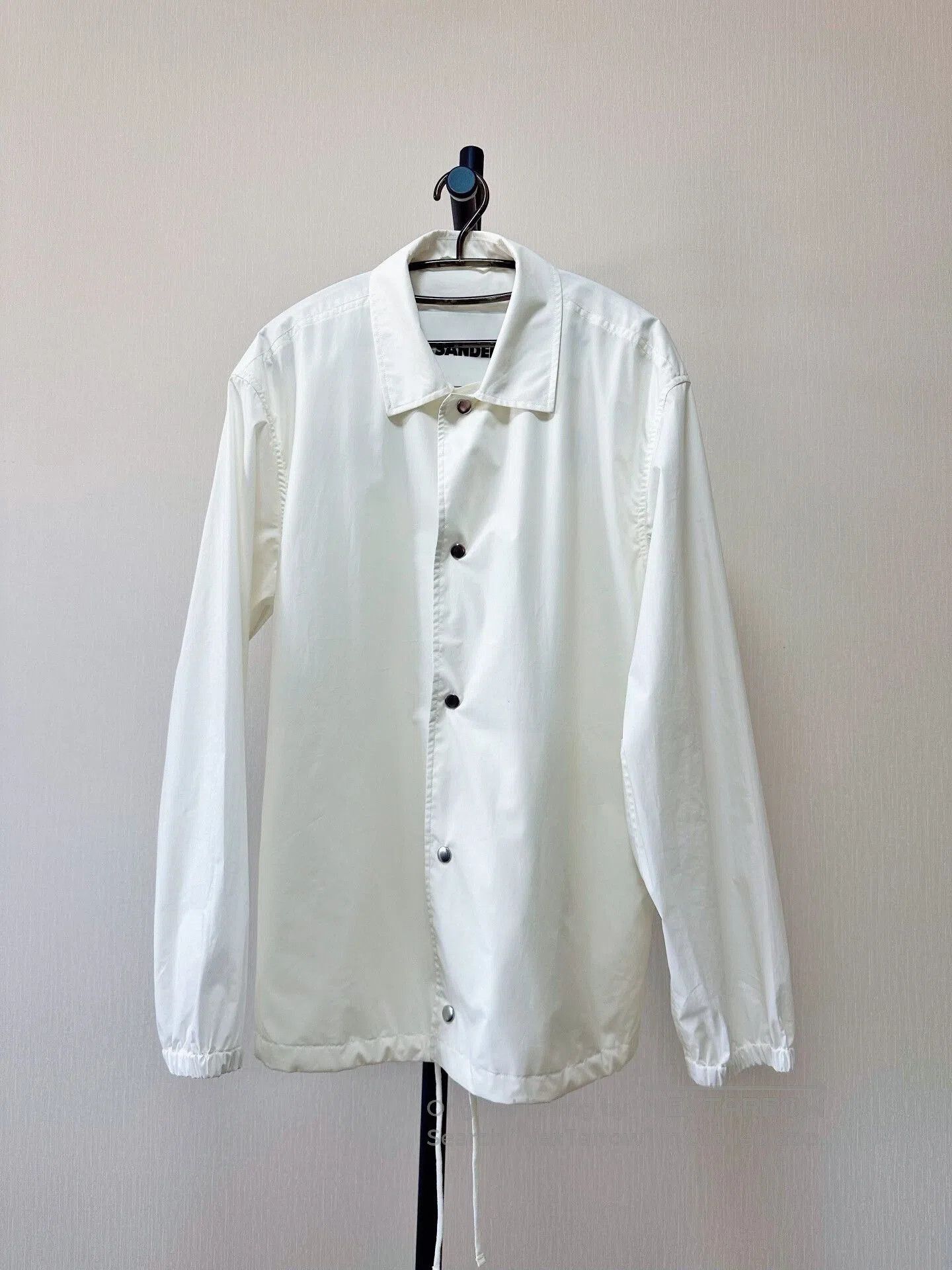 Jil Sander JIL SANDER White Casual Coat. Size US M / EU 48-50 / 2 - 9 Thumbnail