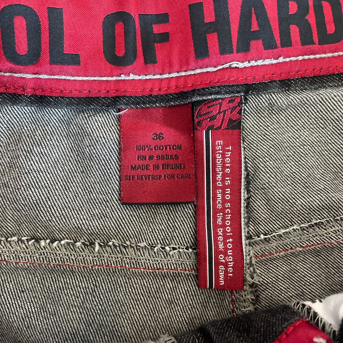 JNCO × Japanese Brand SOHK Black and Red Jorts Size US 36 / EU 52 - 6 Thumbnail