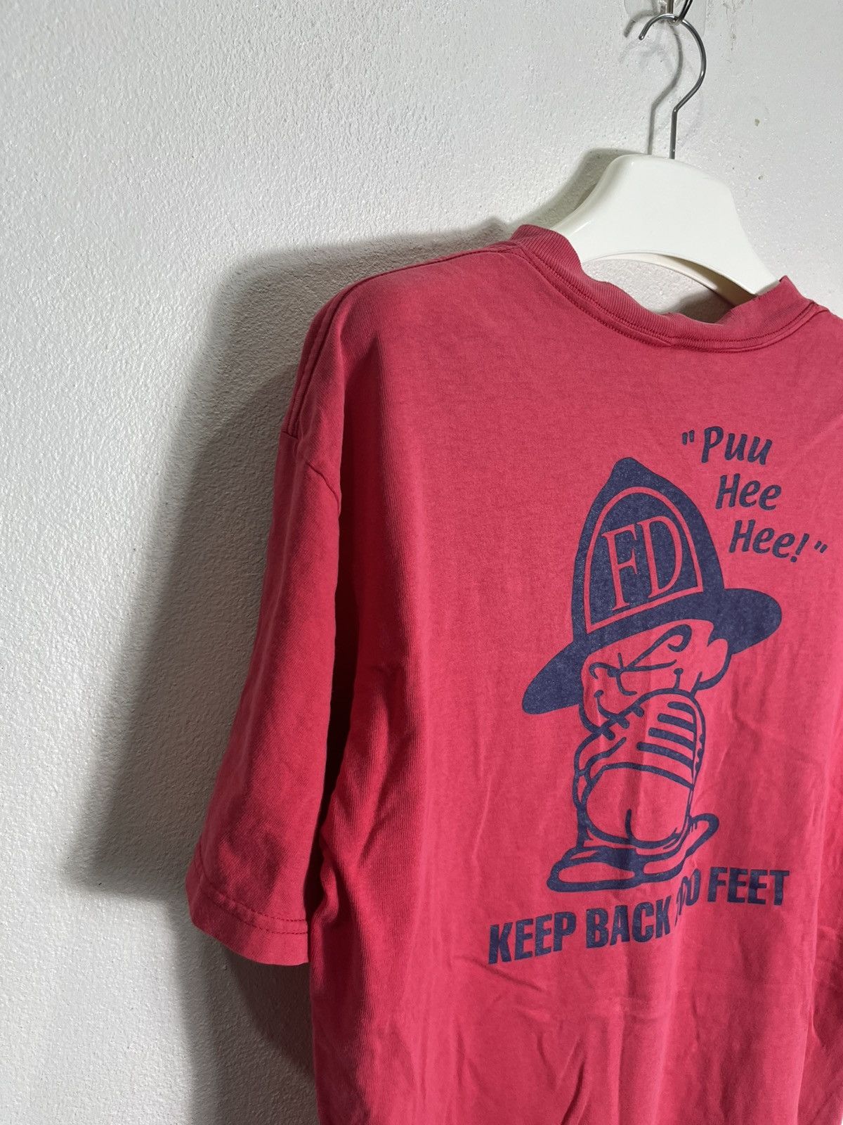 Vintage Tee Bad ass Boy(Faded red)