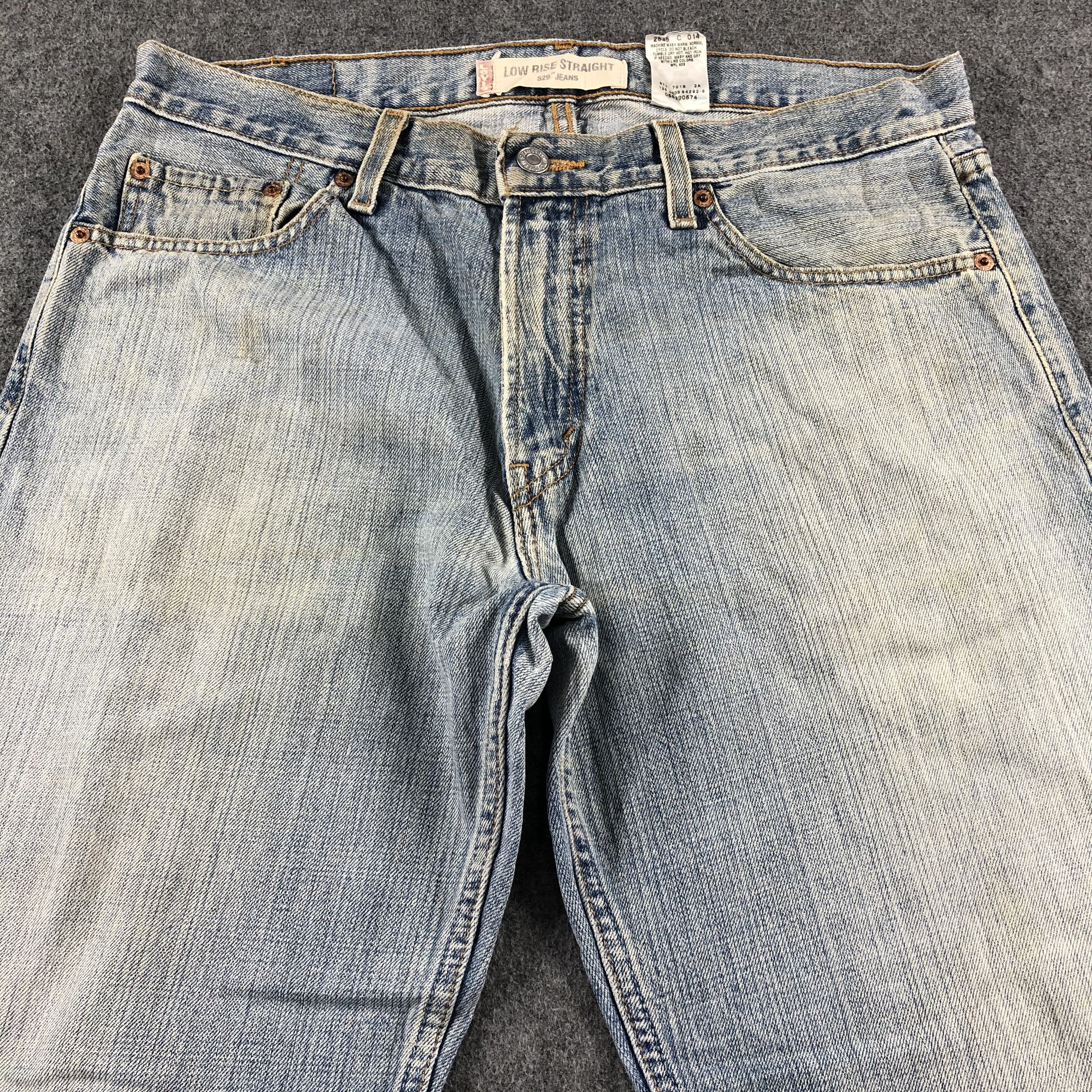 Levi's Vintage Blue Wash Levis 529 Jeans-J2521 Size US 34 / EU 50 - 3 Thumbnail