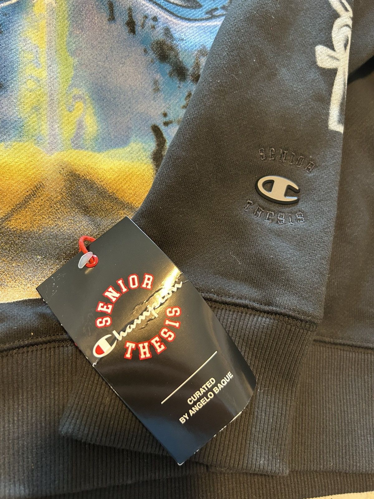 Champion Angelo Baque x King Phade Senior Thesis Champion Crewneck Size US M / EU 48-50 / 2 - 3 Thumbnail