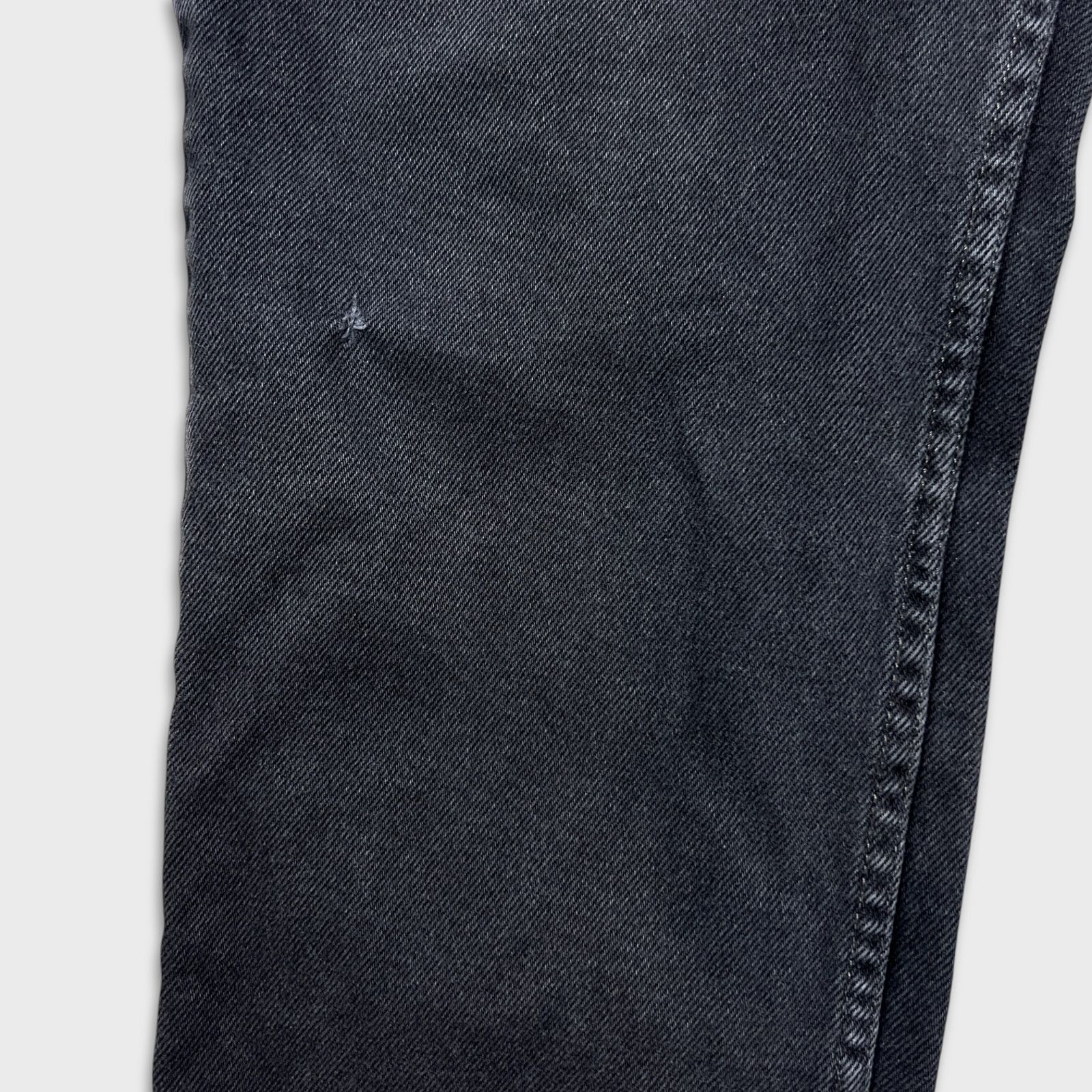 Levi's × Vintage Levi's 516 Jeans 34x30 Black Straight Leg Faded Denim Pants Size US 34 / EU 50 - 5 Thumbnail
