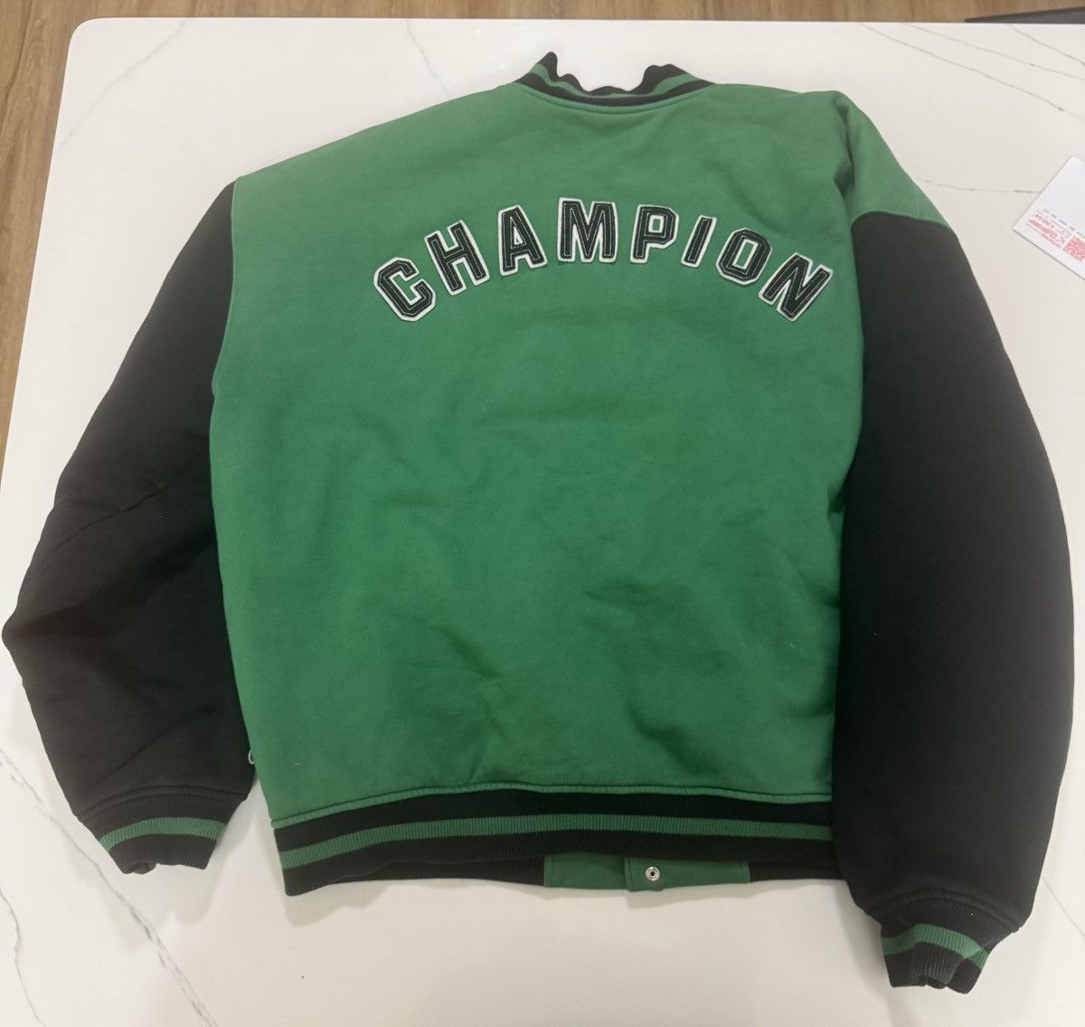 Champion Champion varsity jacket in green and black Size US XXL / EU 58 / 5 - 2 Thumbnail