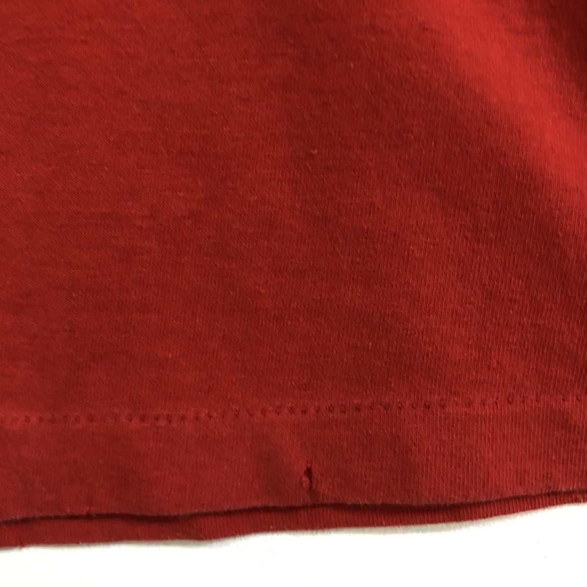 Stussy × Vintage Vintage Stussy Spellout Burly threads Double Side Tshirt Size US M / EU 48-50 / 2 - 7 Thumbnail