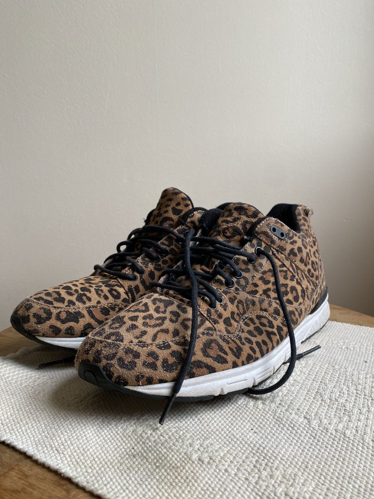 Buscemi × Gourmet Gourmet “The 35” leopard sneakers Size US 12 / EU 45 - 1 Thumbnail