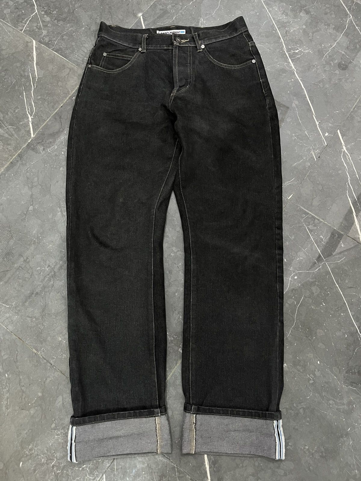 Saint Laurent Paris SAINT LAURENT HEDI SLIMANE 1999-1998 Size US 31 - 10 Thumbnail