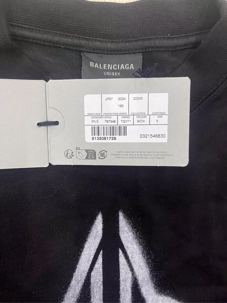 Balenciaga Balenciaga Bitcoin Short Sleeve TShirt-2505 Size US L / EU 52-54 / 3 - 3 Thumbnail