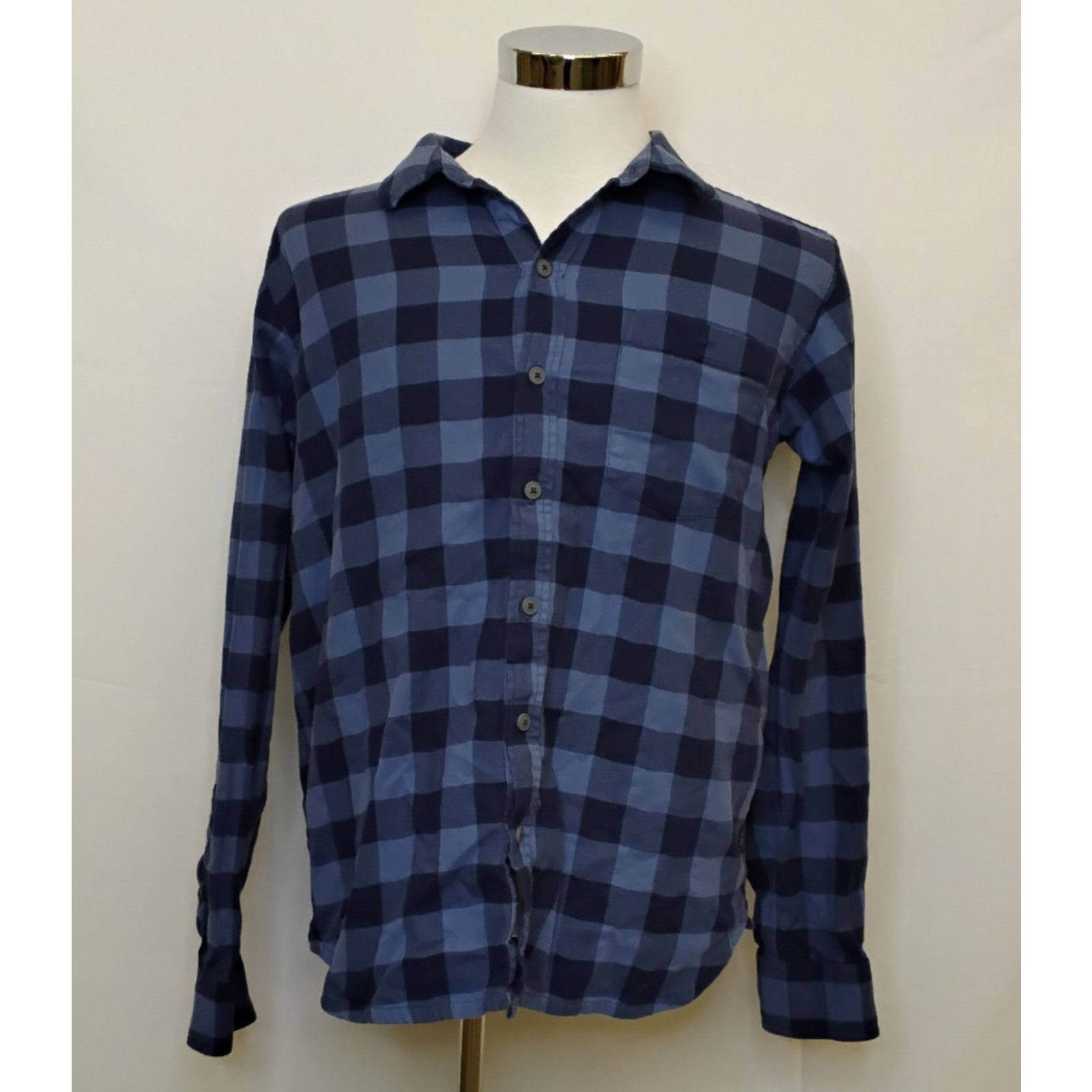 Stio Stio Flannel Button Up Overshirt Men's L Blue Buffalo Plaid Size US L / EU 52-54 / 3 - 2 Thumbnail