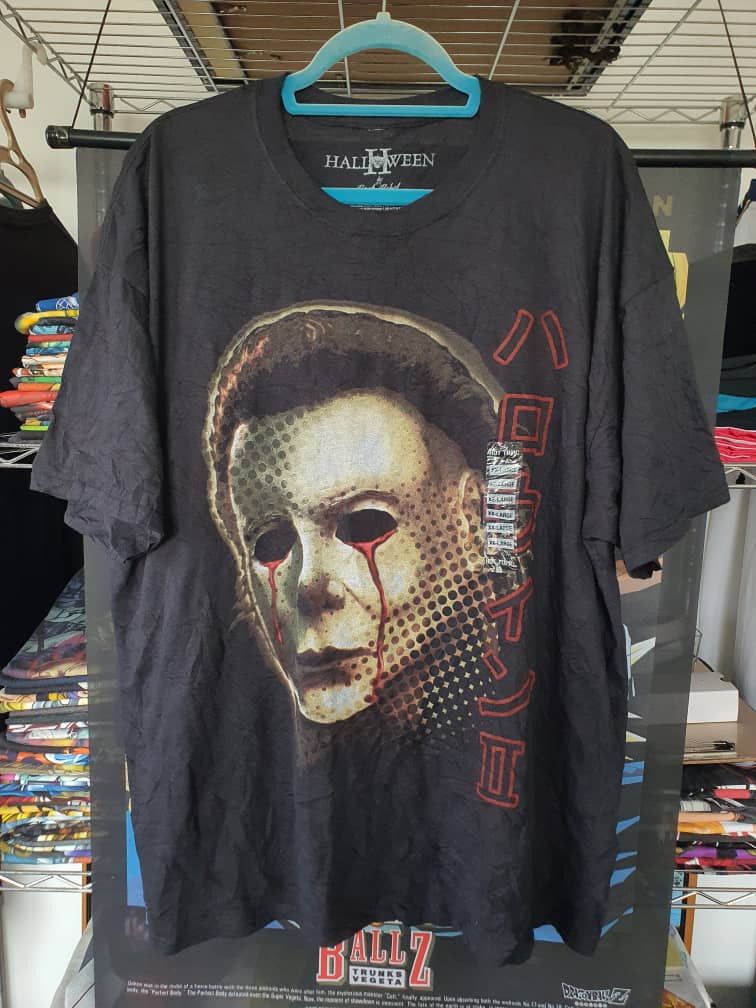 Expert Horror Rare Japanease Halloween II shirt by Rock Rebel Size US XXL / EU 58 / 5 - 2 Thumbnail