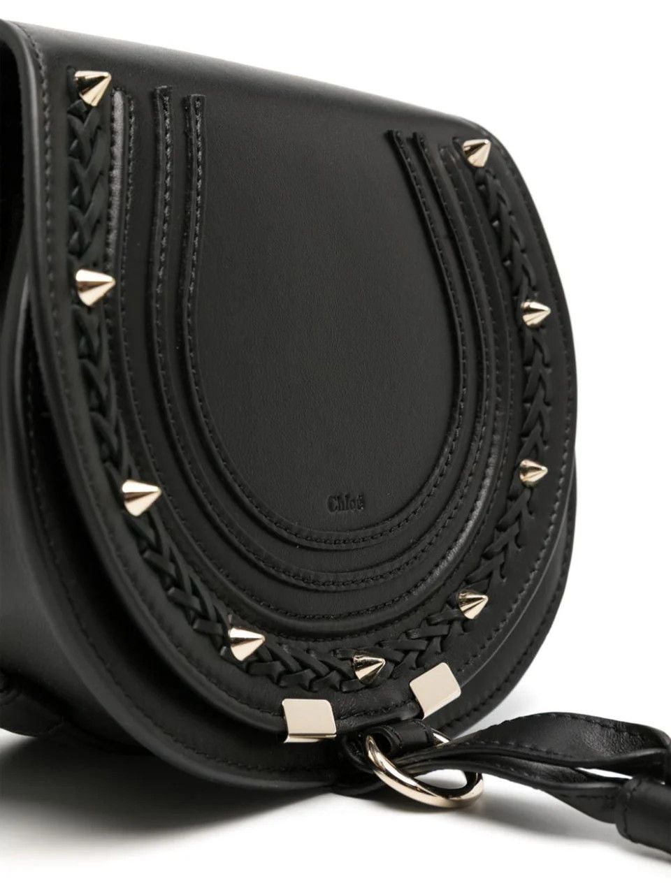 Chloe o1loc1c10226 Size: OS / Marcie Saddle Bag in Black Size ONE SIZE - 4 Thumbnail