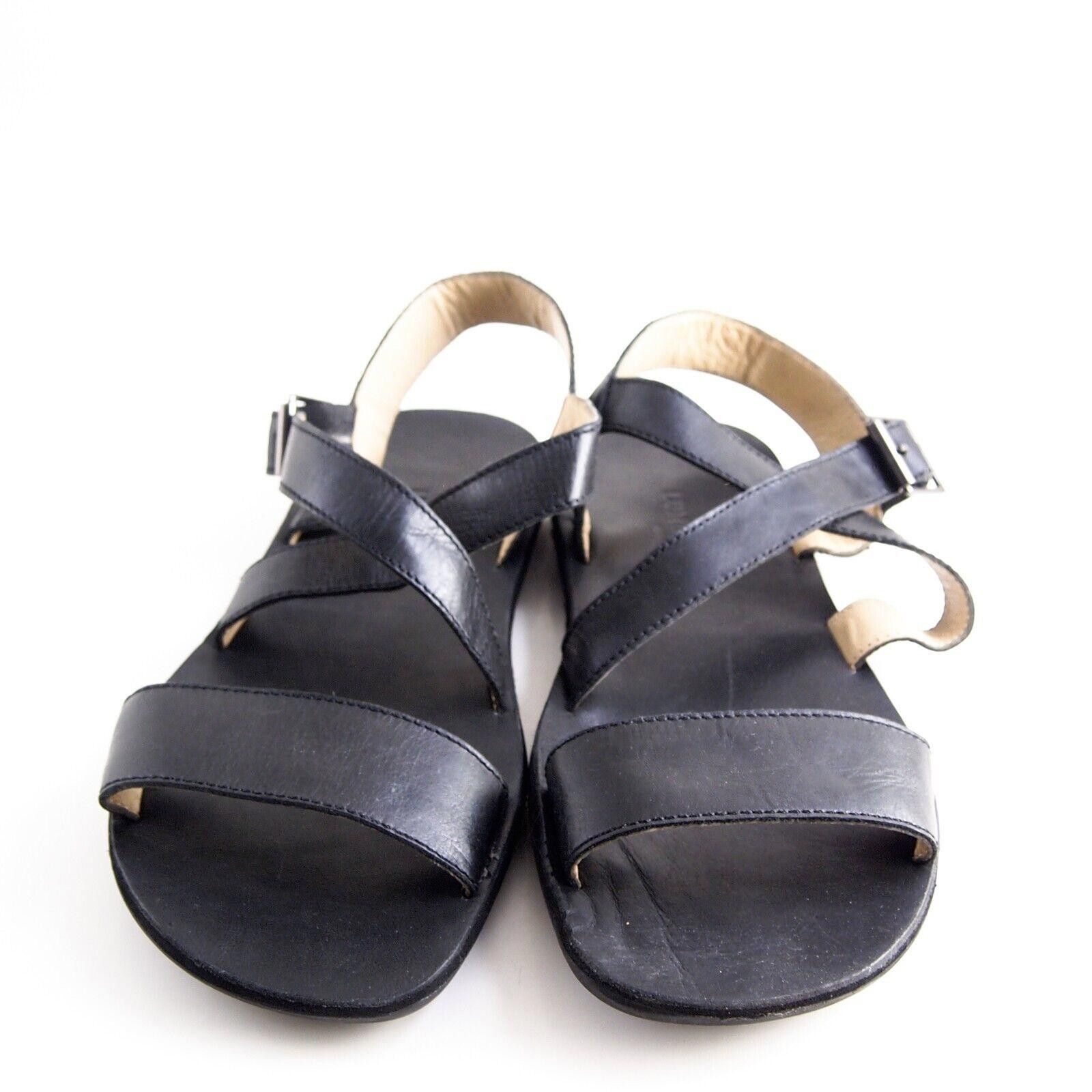 Designer Lumberjack Gladiator Strappy Sandals Black EU 45 US 12 Size US 12 / EU 45 - 1 Thumbnail