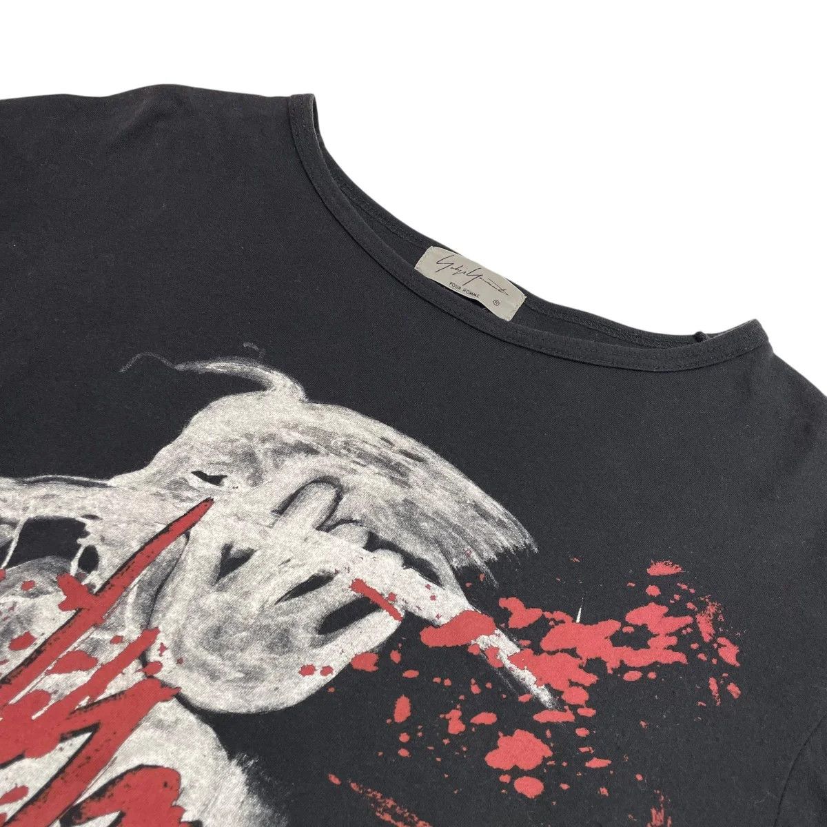 Yohji Yamamoto Yohji Yamamoto pour homme // 17AW long-sleeved T-shirt Size US L / EU 52-54 / 3 - 3 Thumbnail