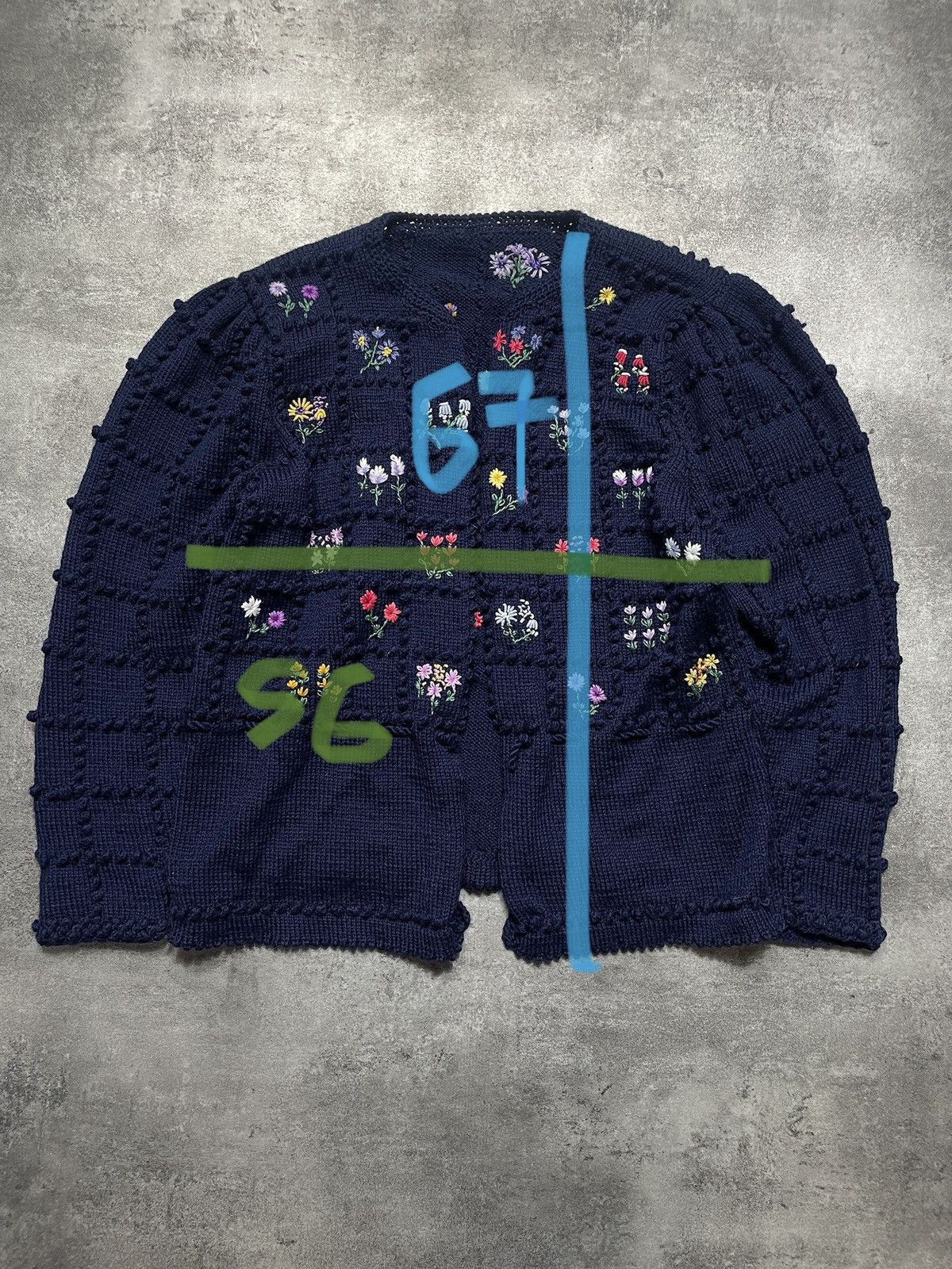 Vintage 🔥Offers🔥Vintage Y2K Knitwear Aesthetic Sweater Size M / US 6-8 / IT 42-44 - 6 Thumbnail