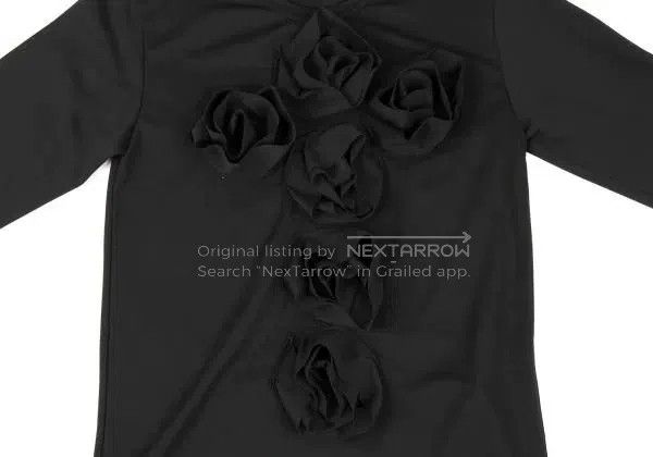 Comme des Garcons Comme Des Garcons Black vintage floral top Size S / US 4 / IT 40 - 5 Thumbnail
