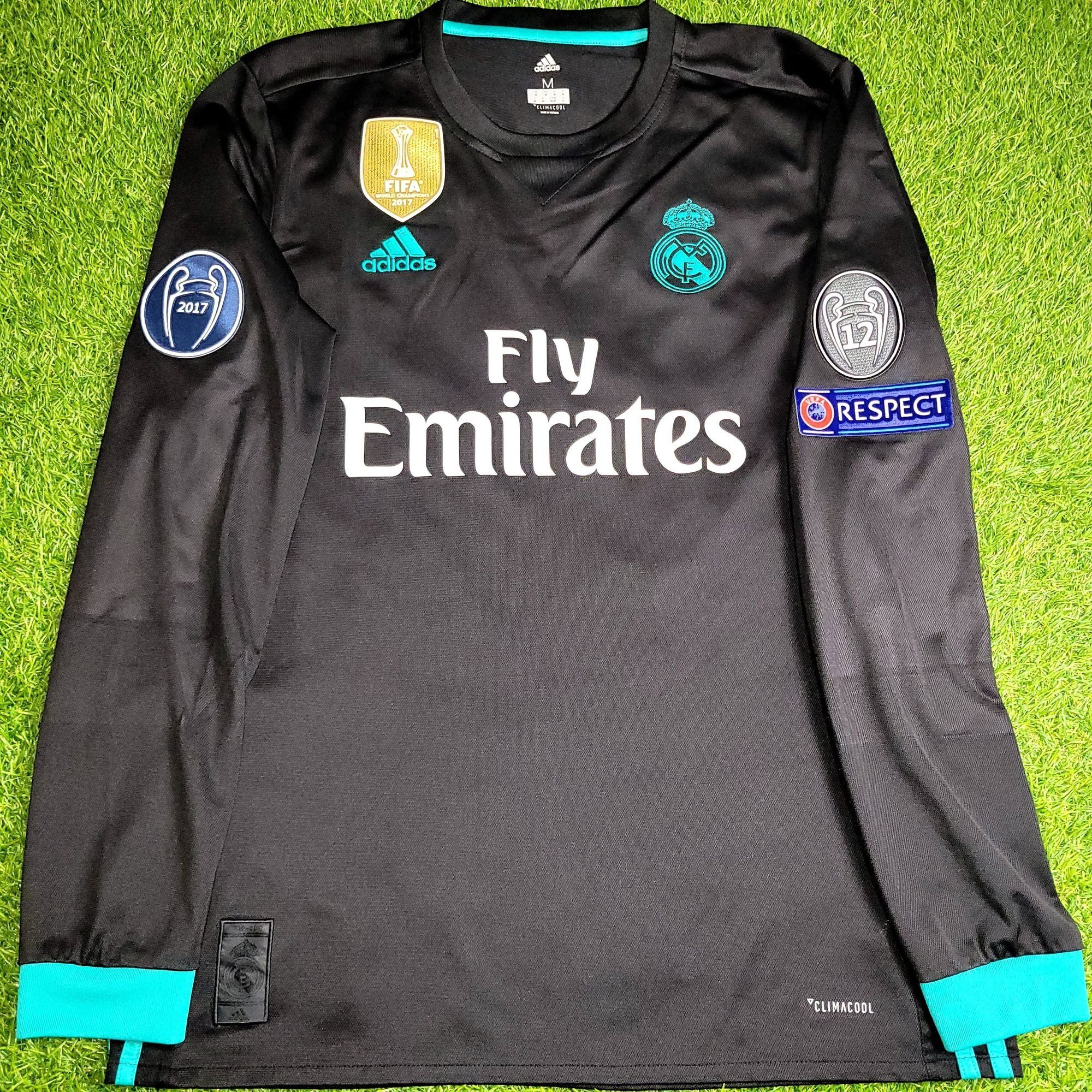 Adidas Ronaldo Real Madrid 2017 2018 Away Soccer Jersey M Size US M / EU 48-50 / 2 - 2 Thumbnail