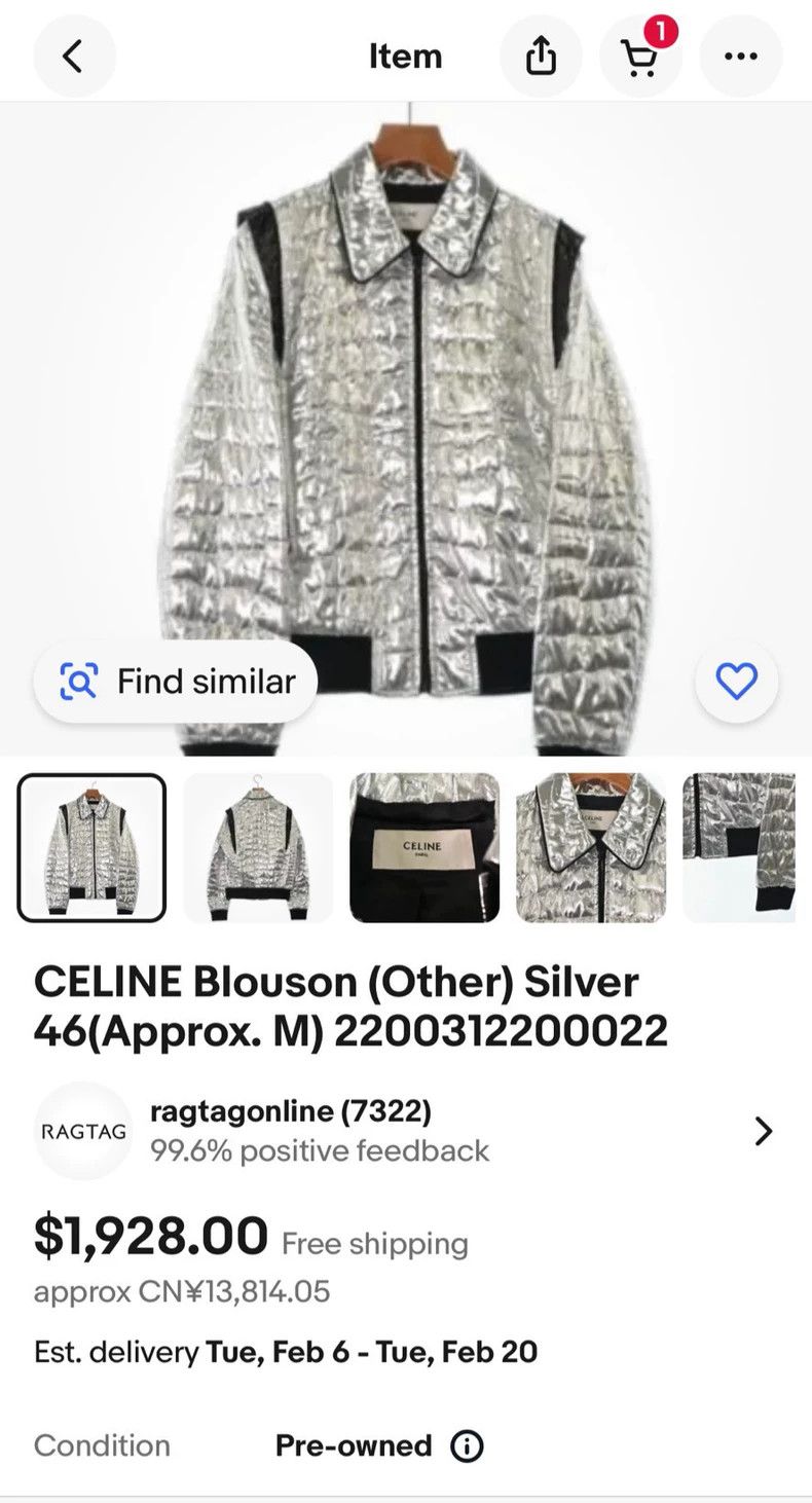 Celine Celine 19ss show style patchwork leather jacket 2501-Nextar Size US L / EU 52-54 / 3 - 9 Thumbnail