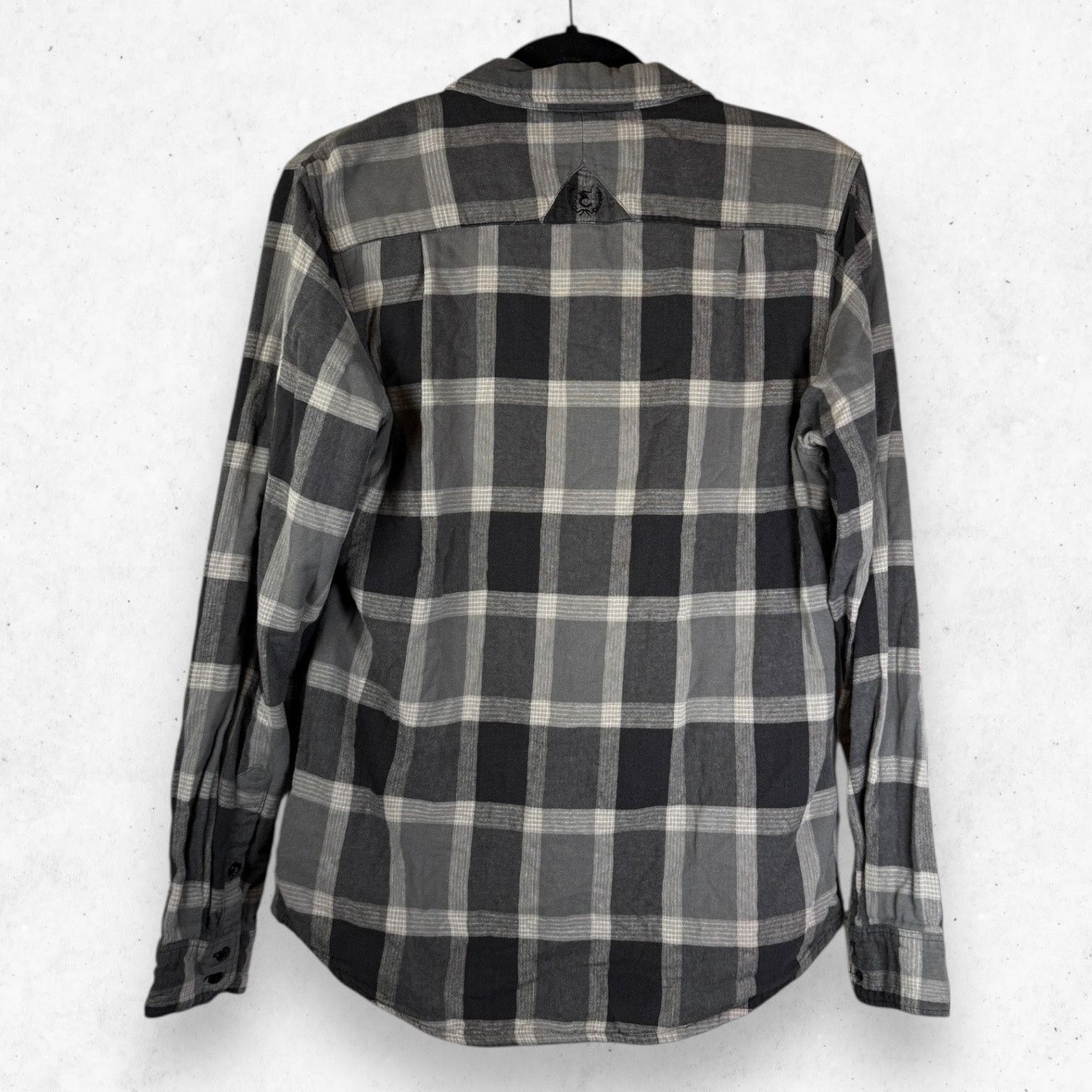 Ezekiel Ezekiel Long-Sleeve Shirt Men's Size S Black & Grey Plaid Size US S / EU 44-46 / 1 - 2 Thumbnail