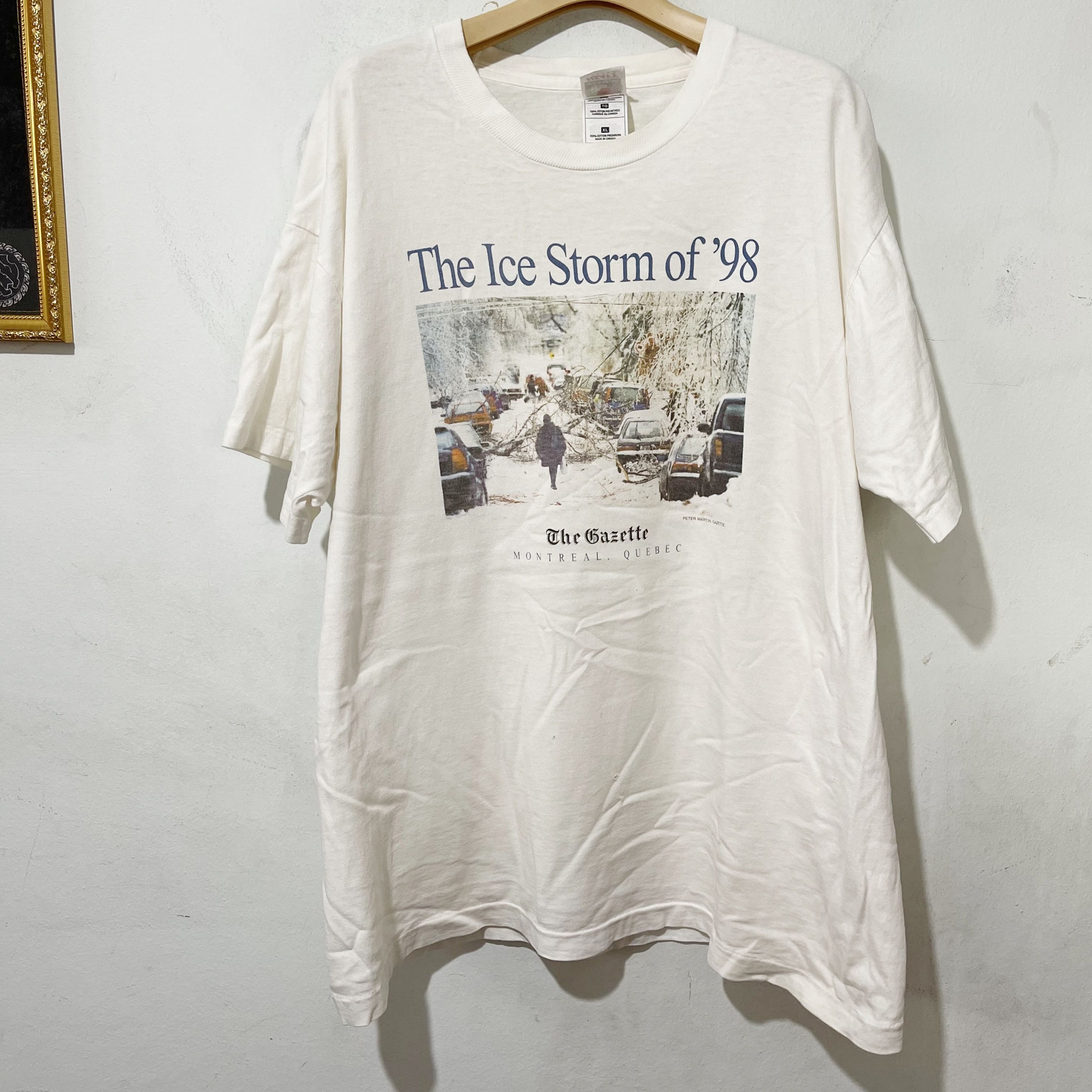 Vintage 1998 The Ice Storm of '98 T-Shirt