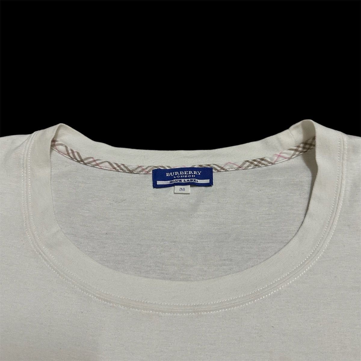 Burberry VINTAGE BURBERRY LONDON BLUE LABEL SHORT SLEEVE TSHIRT Size M / US 6-8 / IT 42-44 - 3 Thumbnail