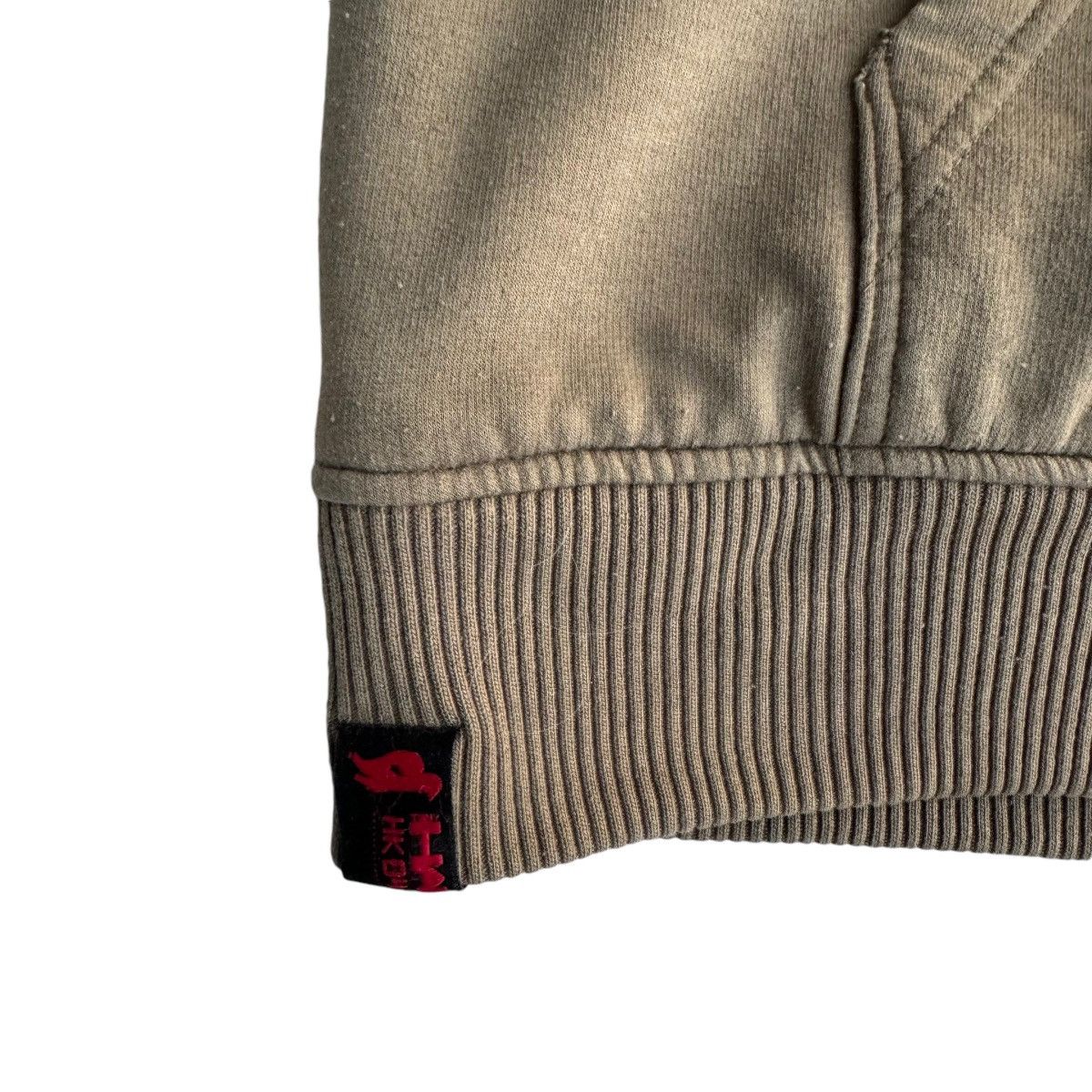 Affliction × Tony Hawk × Vintage TONY HAWK SHERPA Lined Y2K Fleece Hoodie MMA ELITE OPIUM Size US XXL / EU 58 / 5 - 3 Thumbnail