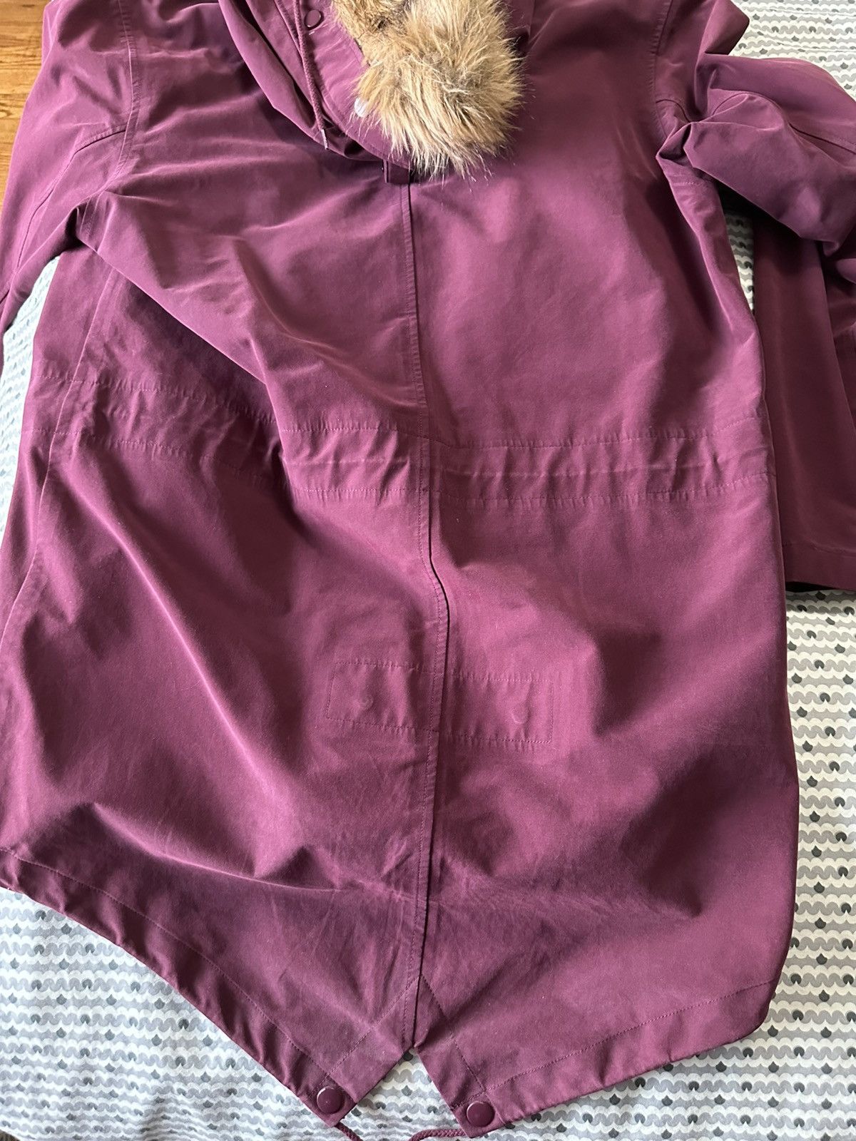 Supreme Supreme Wet Weather Fishtail Parka Burgundy Size US M / EU 48-50 / 2 - 3 Thumbnail