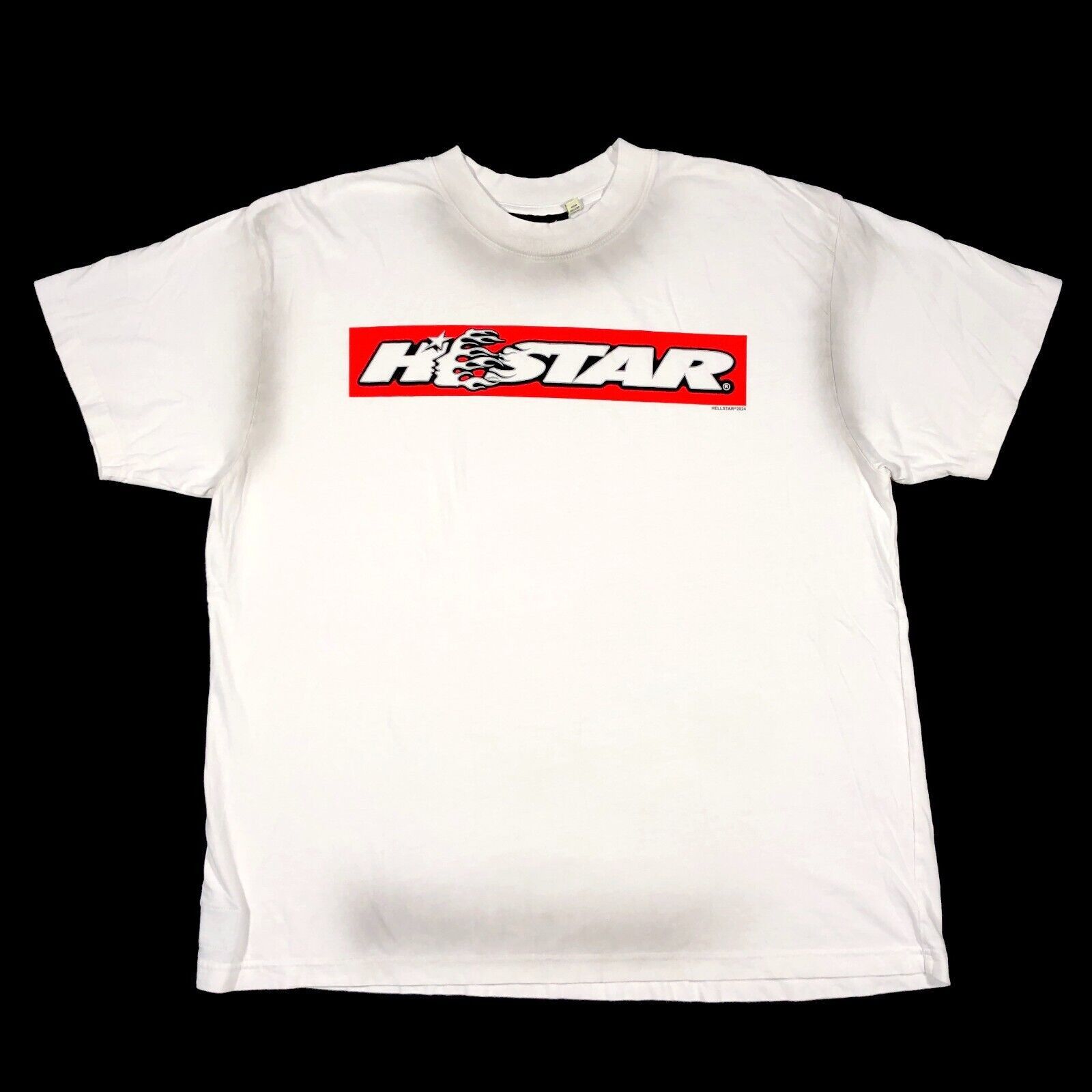 HELLSTAR Hellstar Red White Box Logo Tee T Shirt Size XL Streetwear Size US XL / EU 56 / 4 - 1 Thumbnail