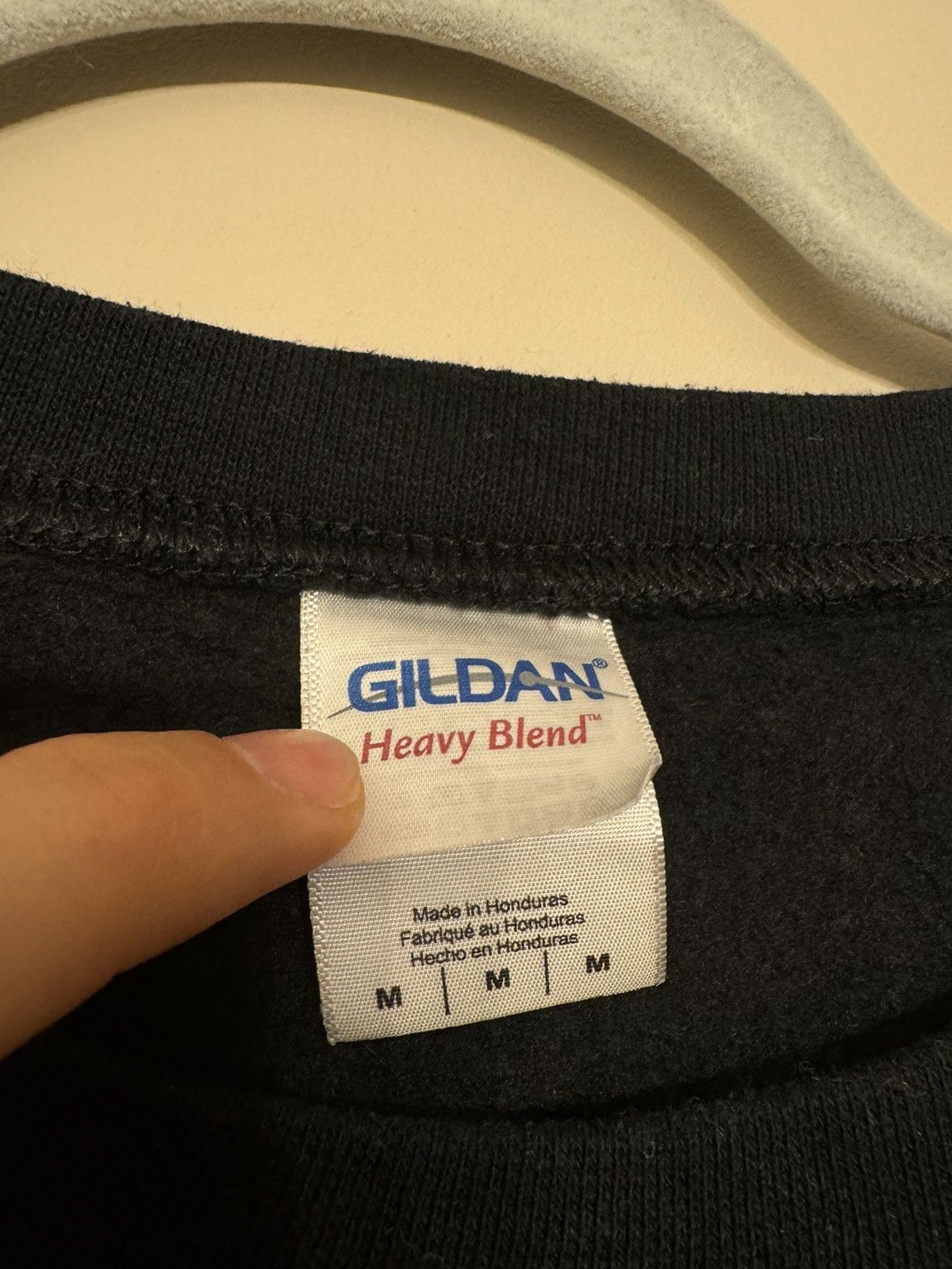 Gildan GOD Gildan vintage sweatshirt avant garde y2k hype kanye Size US M / EU 48-50 / 2 - 4 Thumbnail
