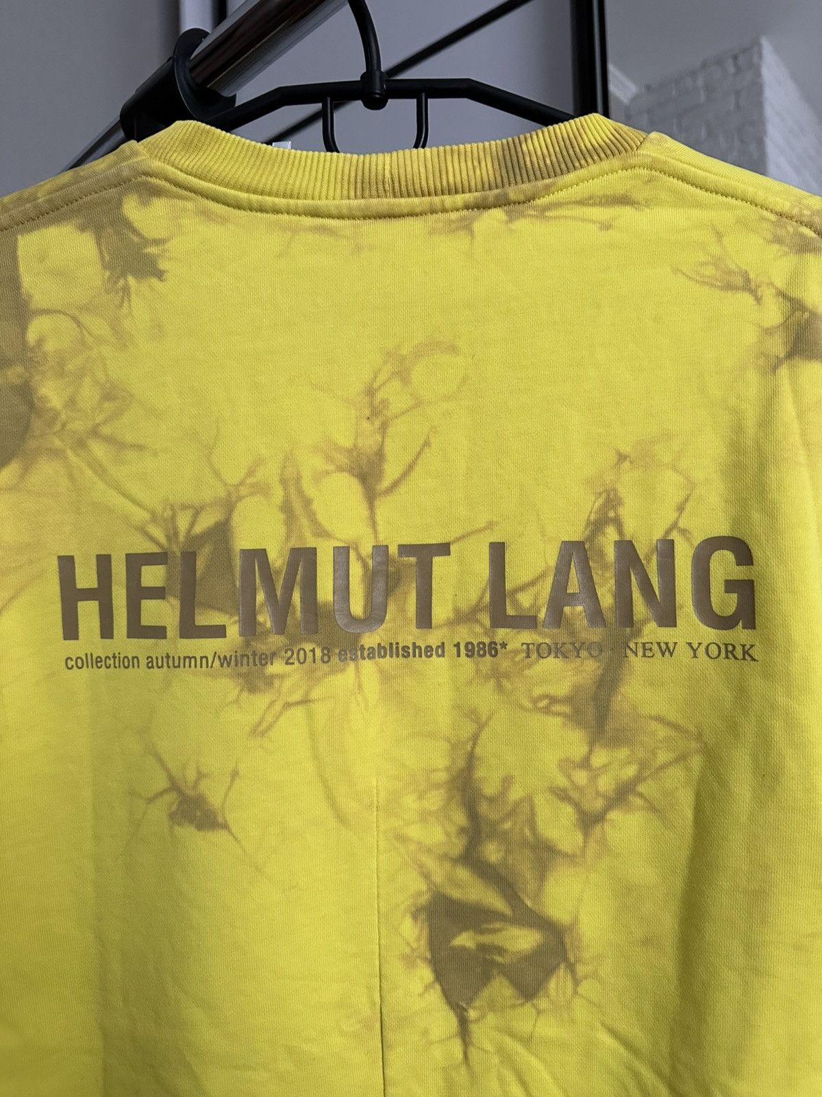 Helmut Lang Helmut Lang Tie Dye Sweatshirt Crewneck Size US L / EU 52-54 / 3 - 6 Thumbnail