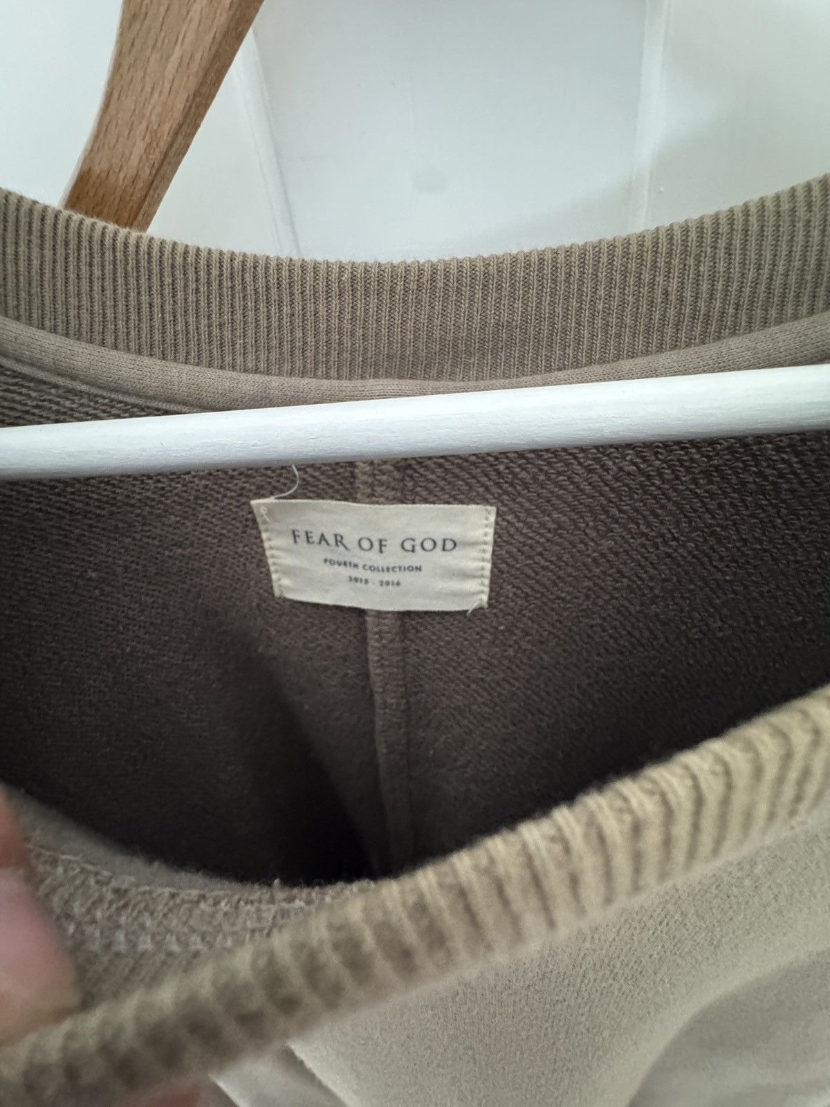 Fear of God God grey jumper fourth collection fear of god Size US L / EU 52-54 / 3 - 2 Thumbnail