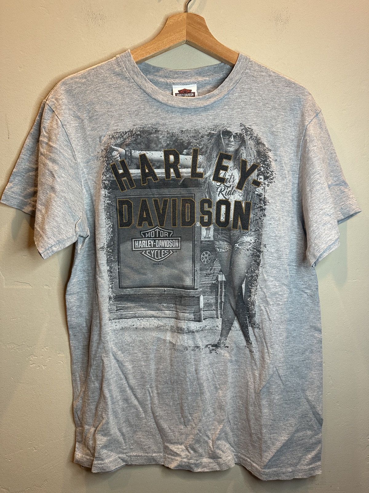 Harley Davidson *RARE* Vintage Harley Davidson Gator Leesburg Florida Shirt Size US M / EU 48-50 / 2 - 1 Thumbnail