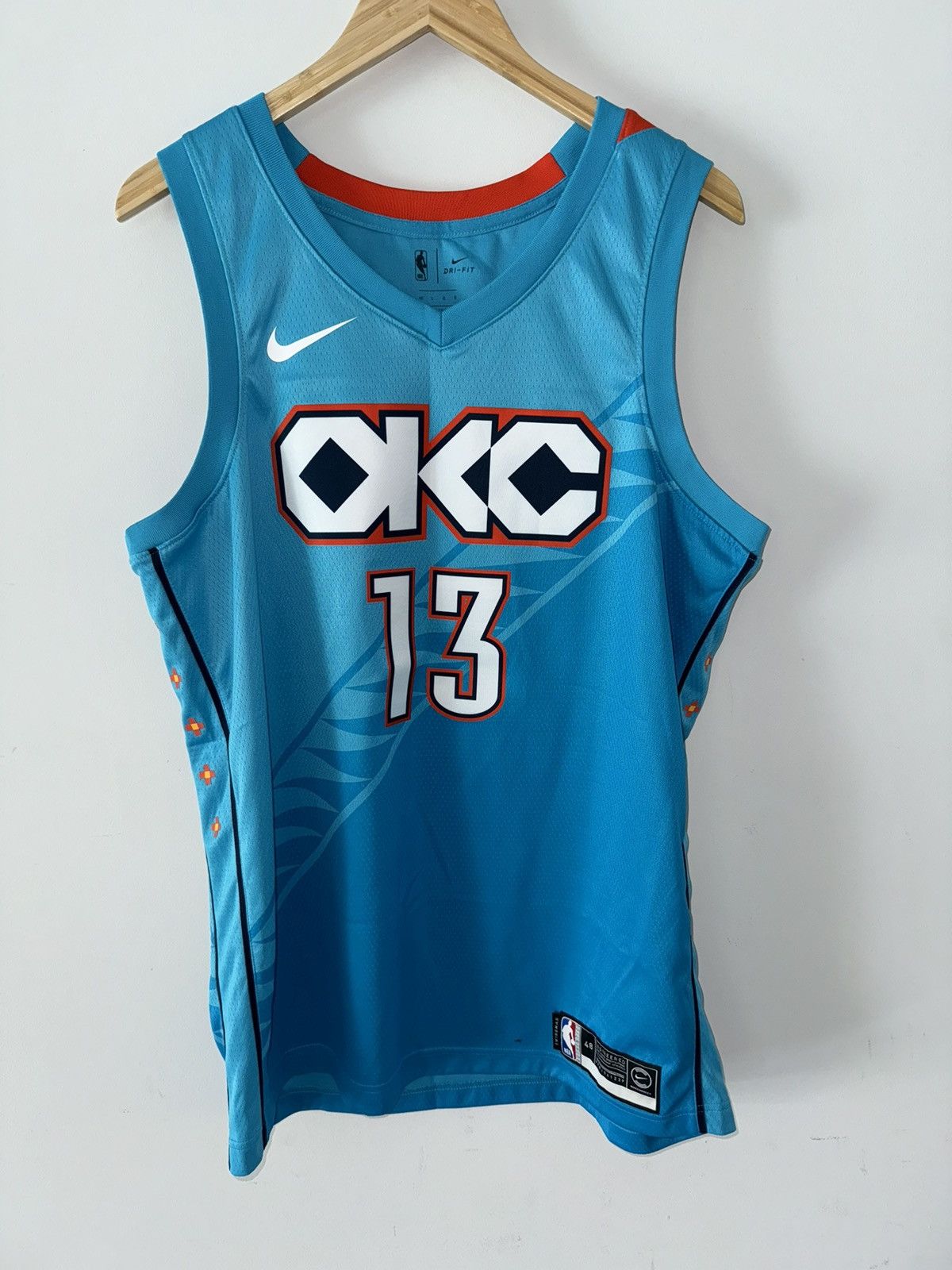 NBA Nike Nike Oklahoma City Thunder Paul George City Edition Jersey Grailed