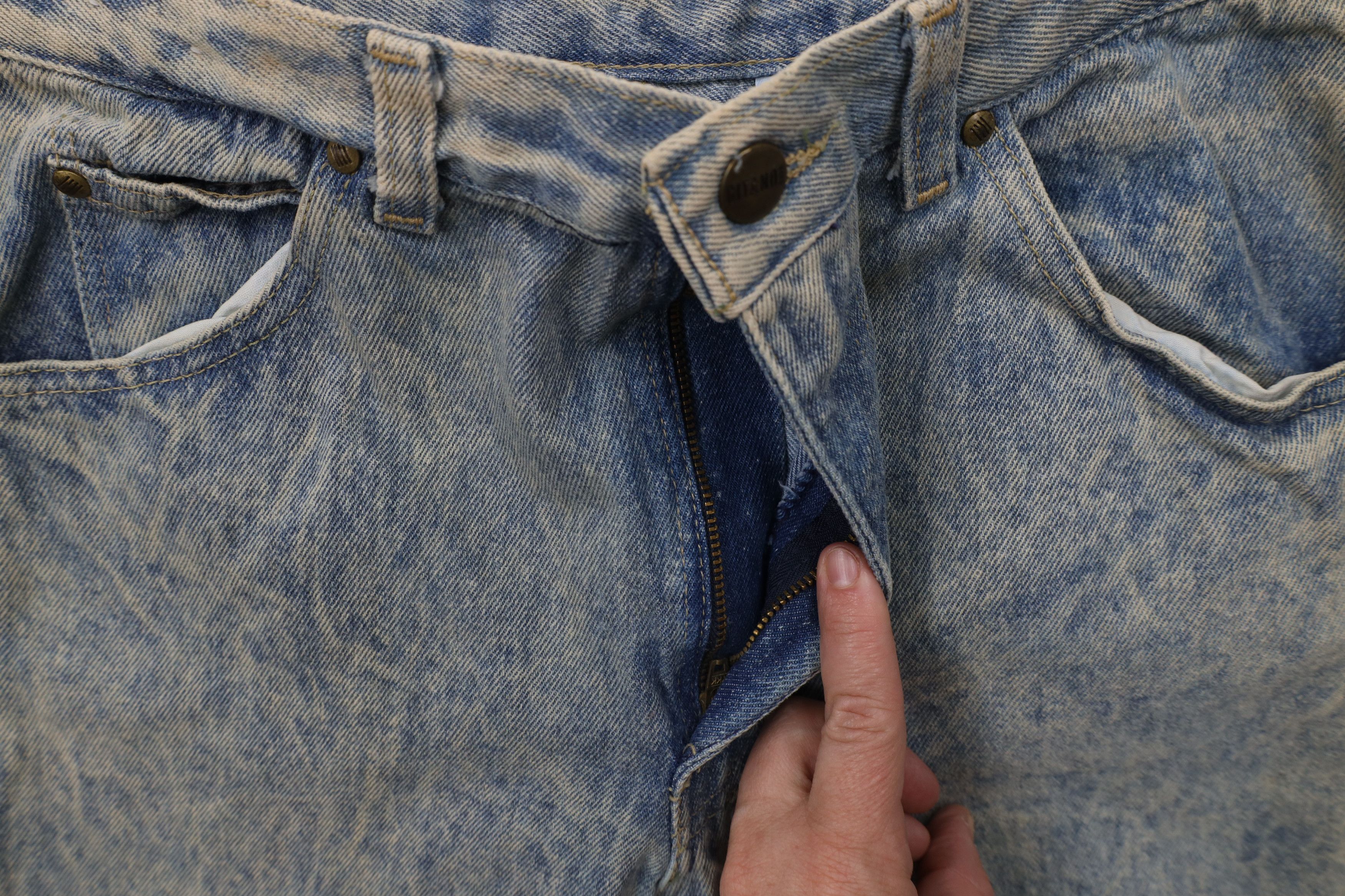 Vintage Vintage 90s Streetwear Acid Wash Relaxed Fit Denim Jeans Size 29" - 6 Thumbnail