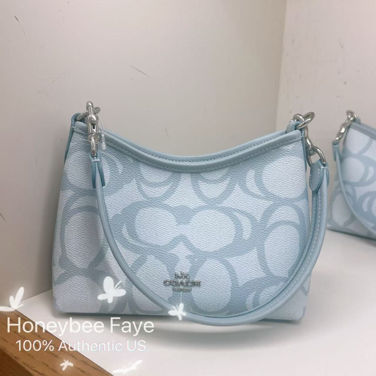 Coach Laurel Small Shoulder Bag In Sketch Signature Canvas CBI05 Size ONE SIZE - 1 Thumbnail